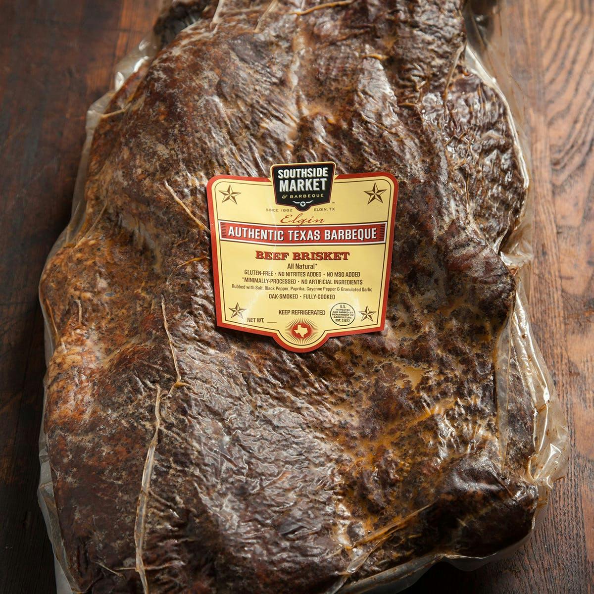 Post Oak Smoked Whole Brisket by Southside Market & Barbeque - Alternate image 1