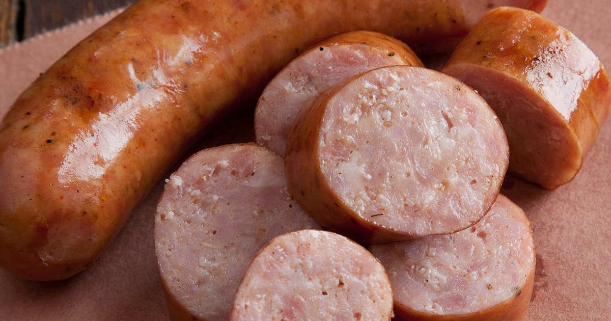 Garlic Smoked Pork Sausage by Southside Market Barbeque