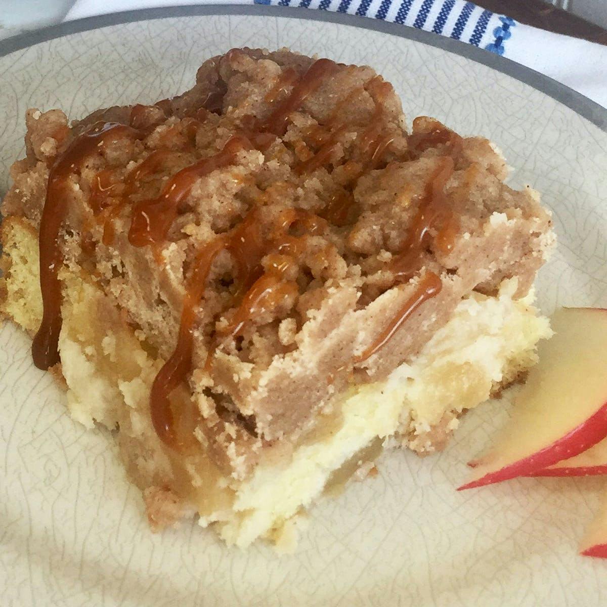 Caramel Apple Crumb Cake by Nene's Treats Goldbelly