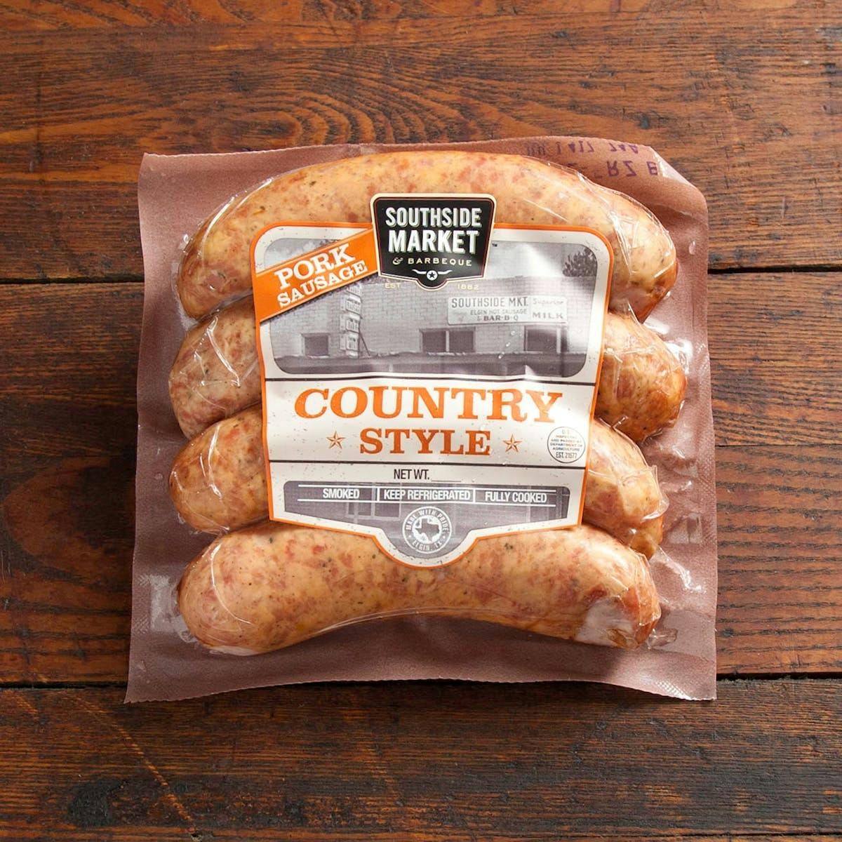 Country Smoked Pork Sausage by Southside Market & Barbeque - Alternate image 1