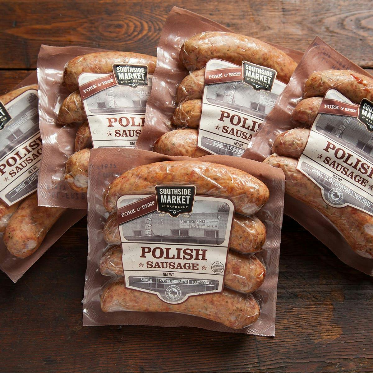 Polish Smoked Sausage by Southside Market Barbeque Goldbelly