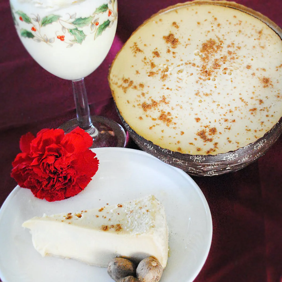 Eggnog Cheesecake - 6" by The Nuns of New Skete - Alternate image 2