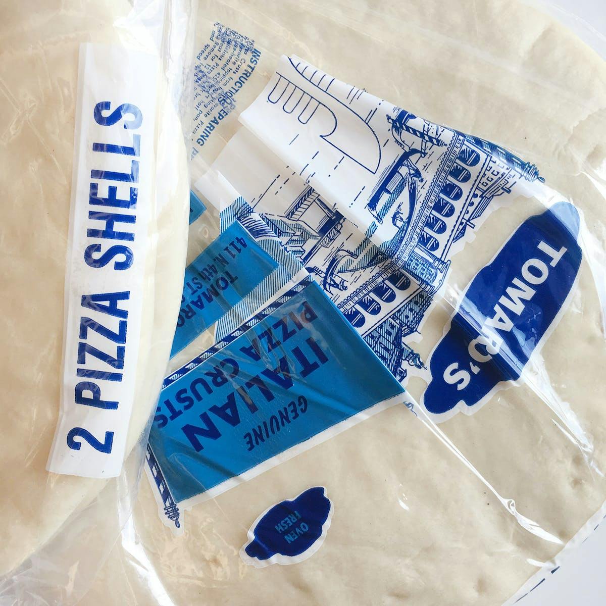 Pizza Shells - 4 Pack by Tomaro's Bakery - Alternate image 2