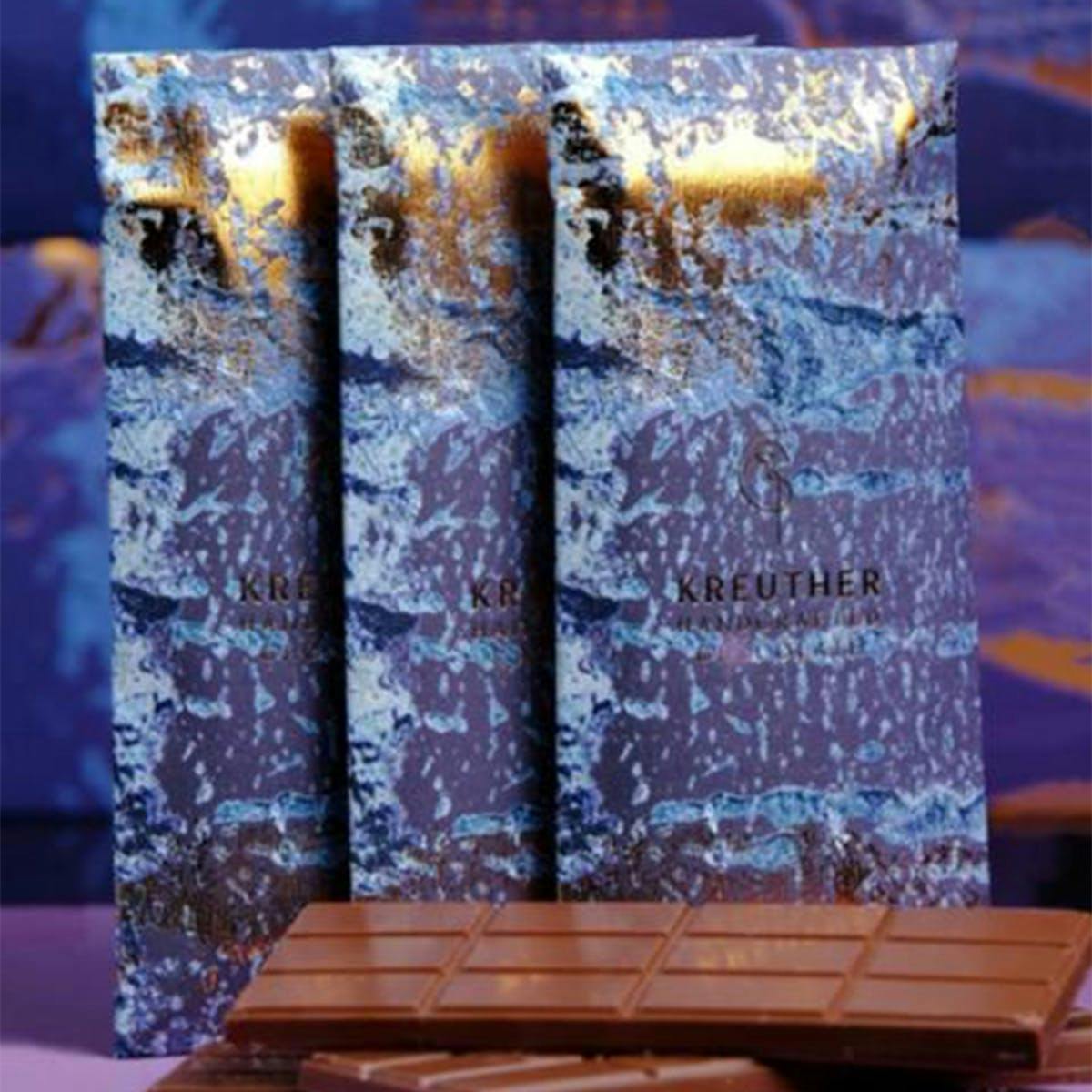 Chocolate Stack - 12 Bars by Kreuther Handcrafted Chocolate - Alternate image 1