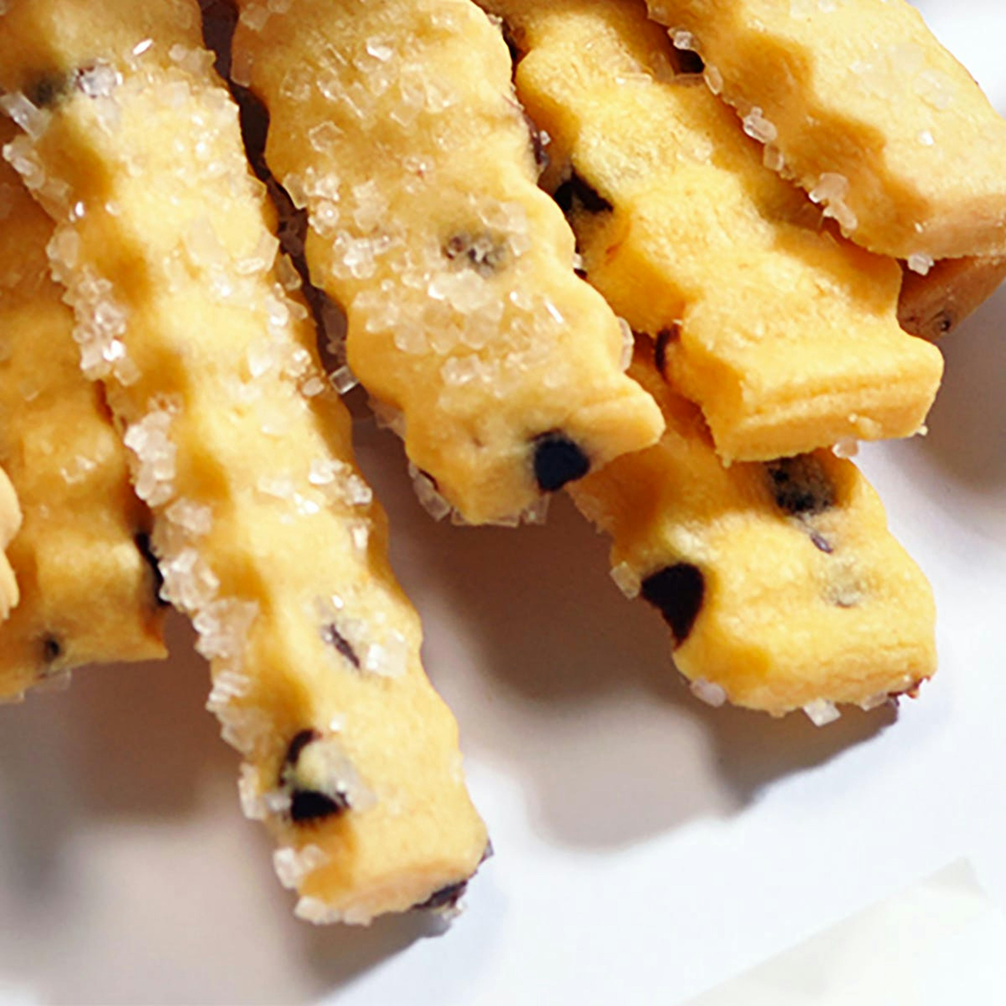 Cookie Fries Silver Basket - 12 Cartons by The Cookie Joint - Alternate image 1