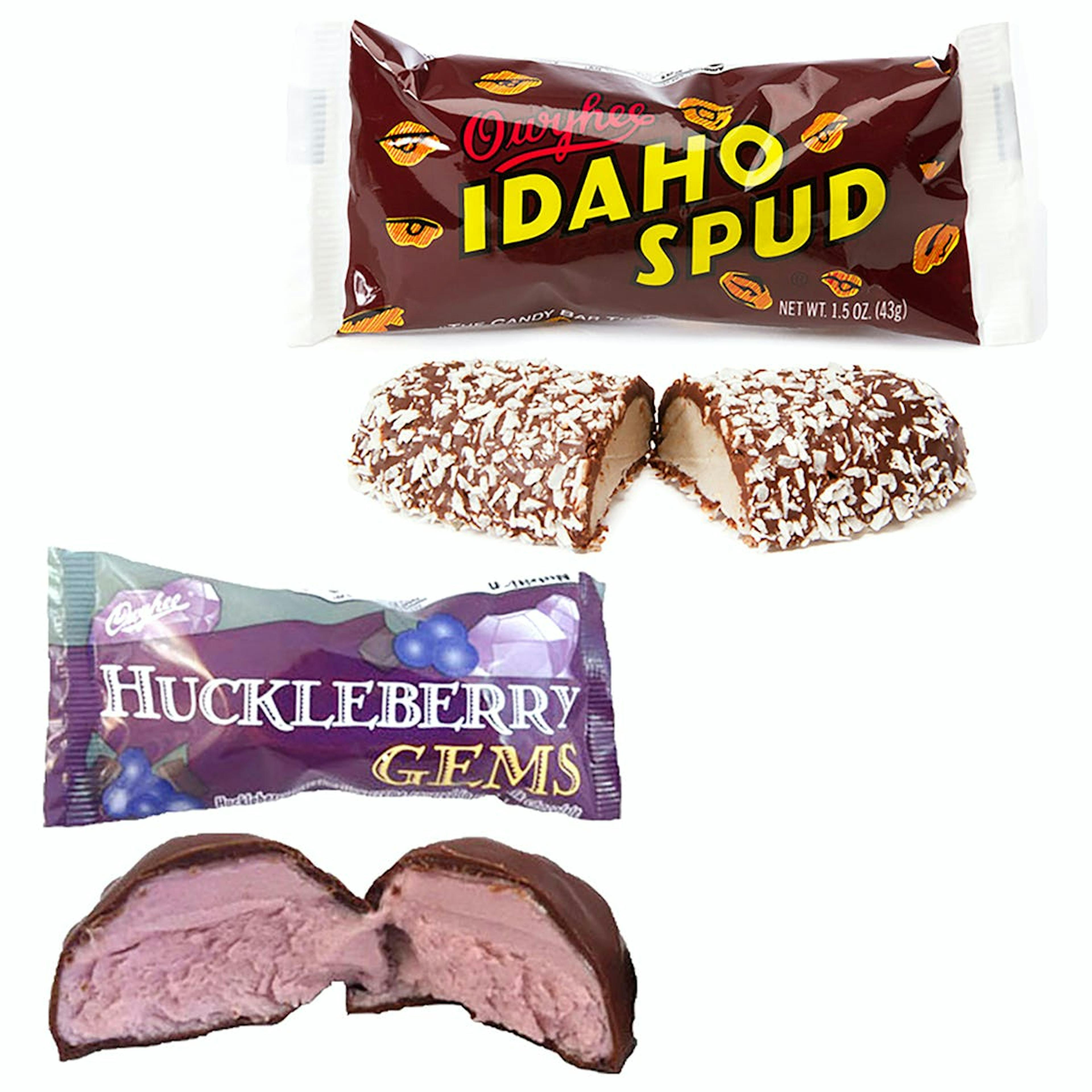 Idaho Spud & Huckleberry Gem - 36 Pack by Idaho Candy Company
