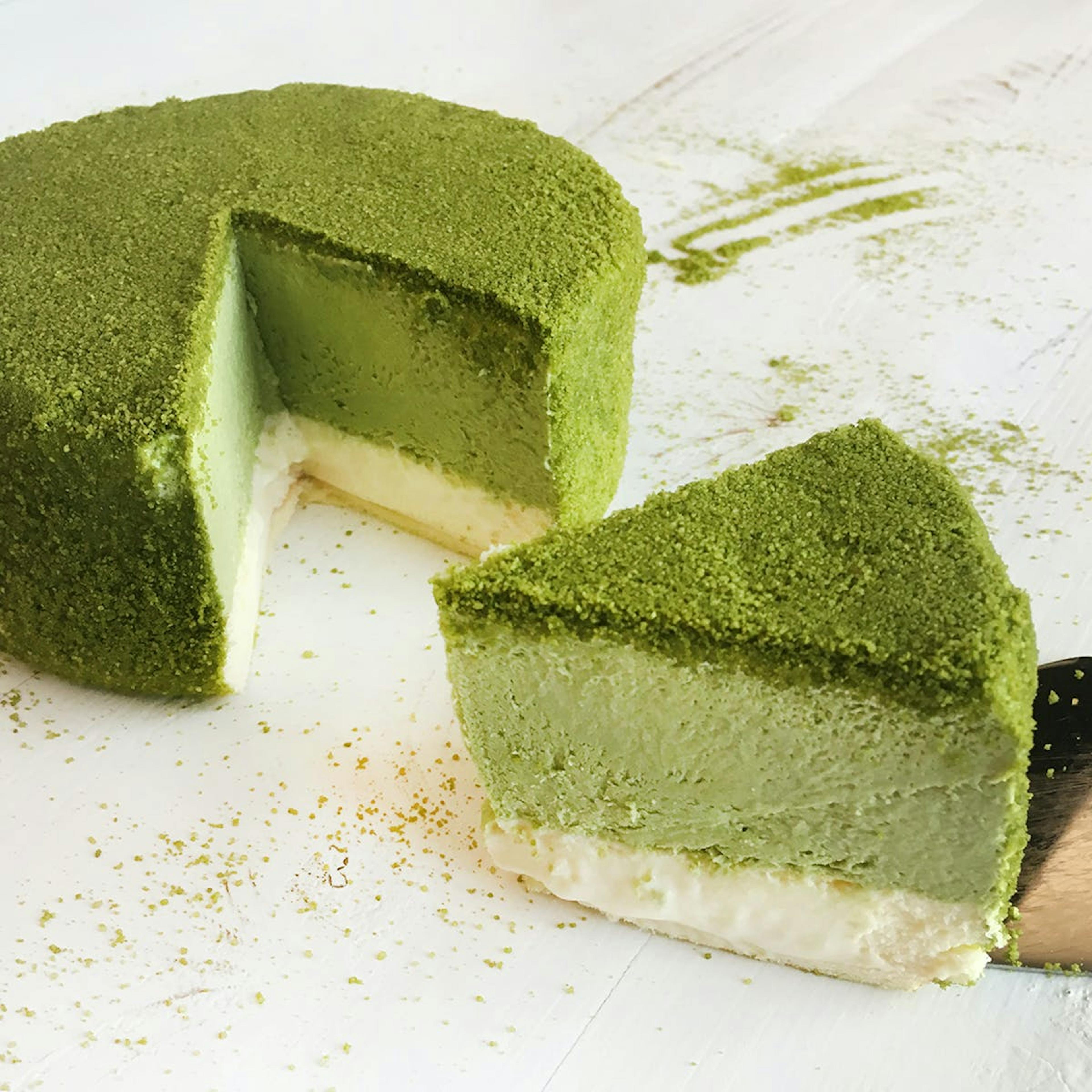 Fancy Green Tea Cheesecake by Keki Modern Cakes - Alternate image 4