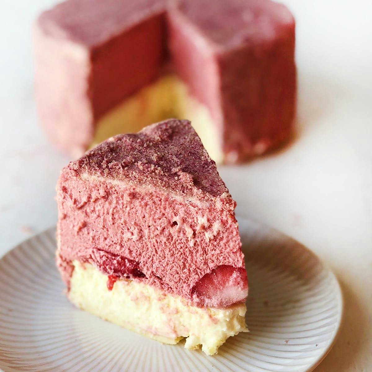 Fancy Strawberry Cheesecake by Keki Modern Cakes Goldbelly