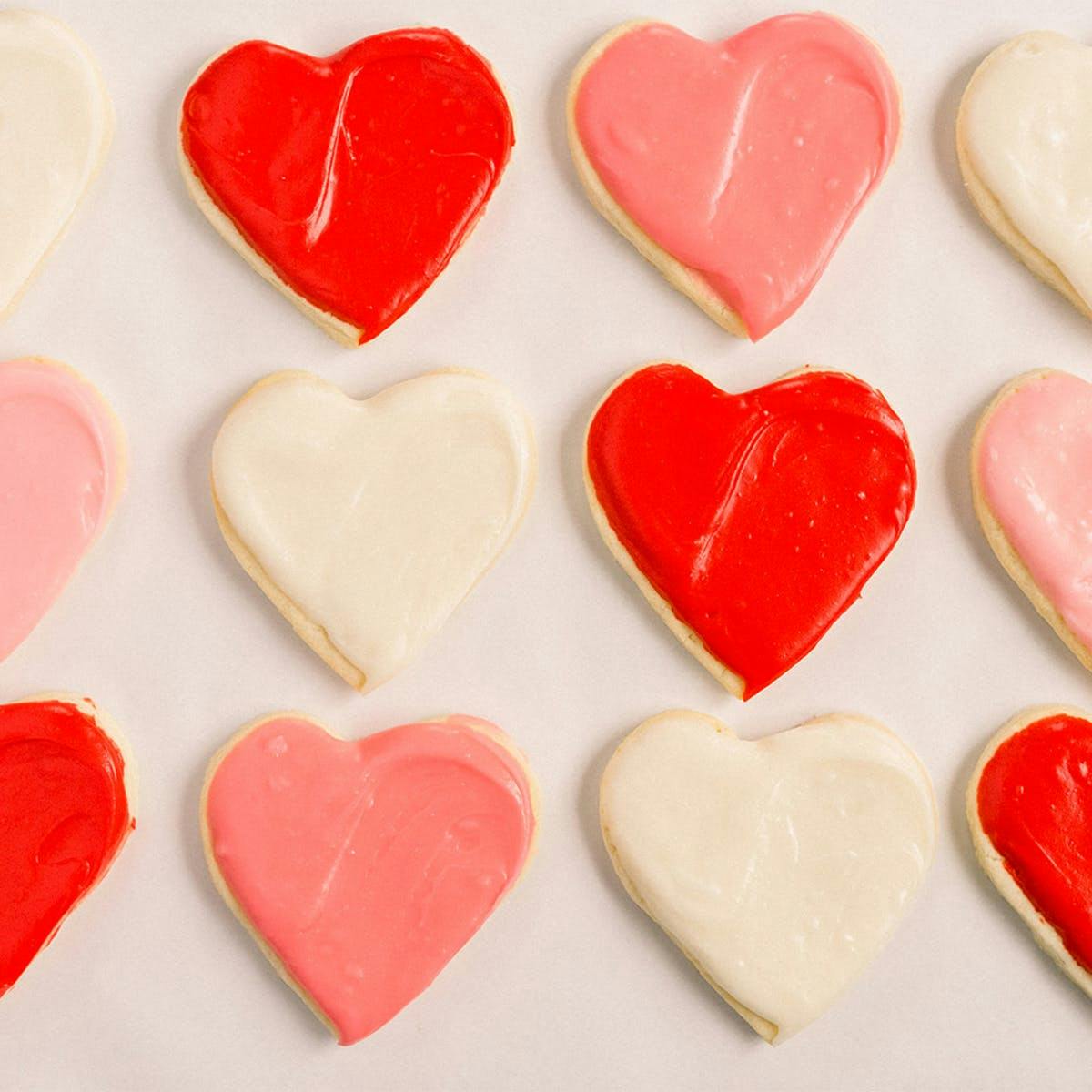 Classic Heart Sugar Cookies by Elle's Belles Bakery