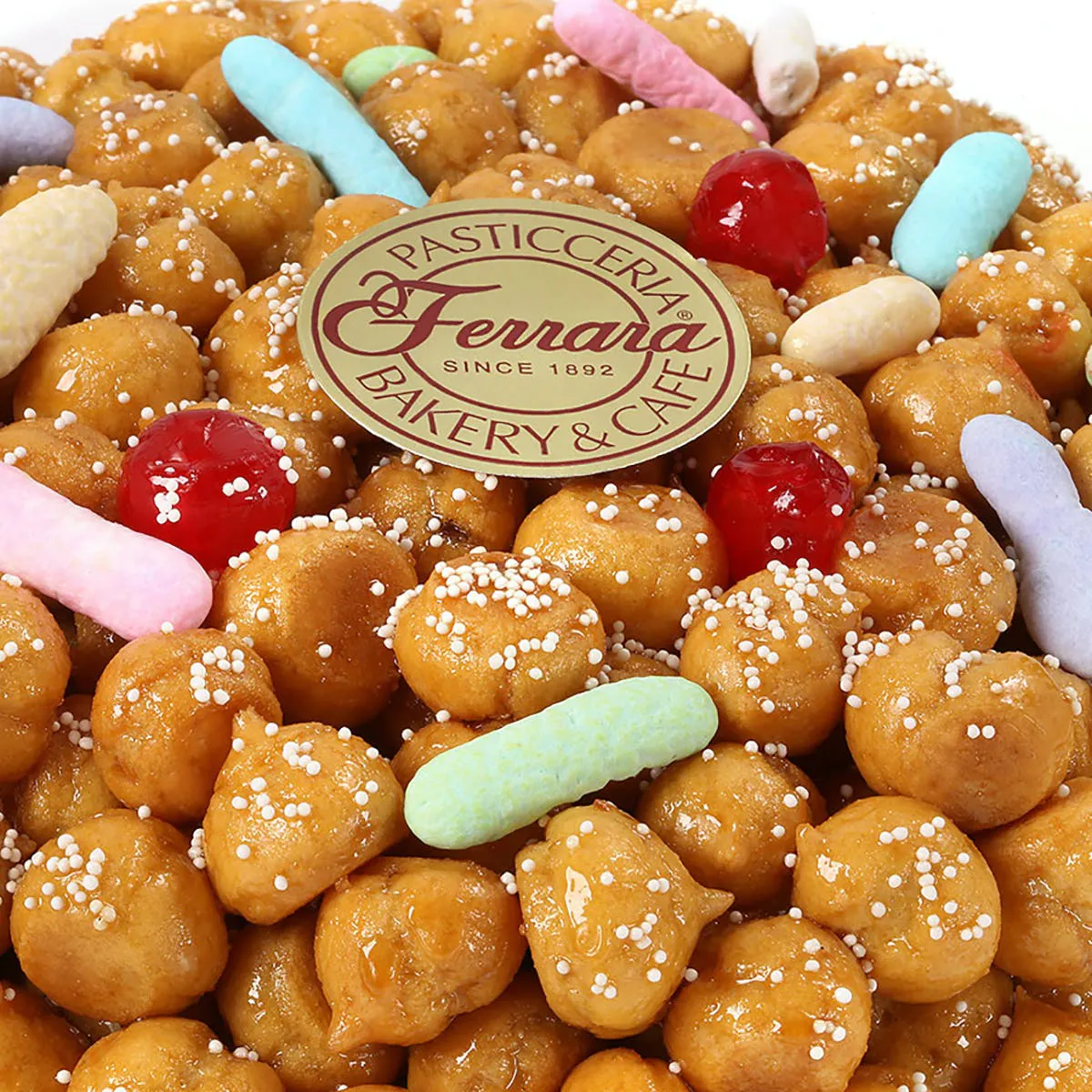 Casatella + Struffoli Combo by Ferrara Bakery - Alternate image 1