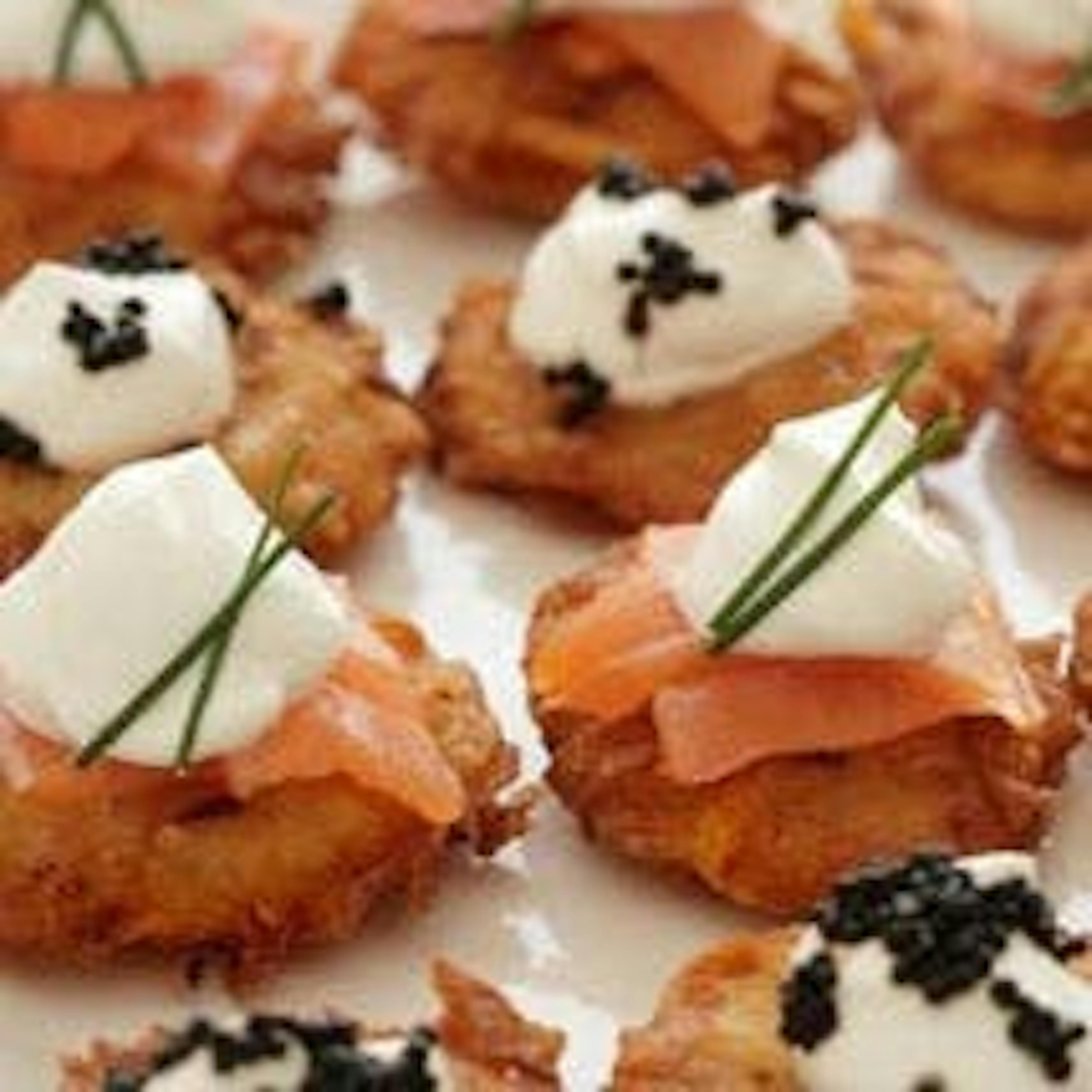 Passover Friendly Bite Sized Original Latkes - 48 Pack by Linda's Gourmet Latkes - Alternate image 1