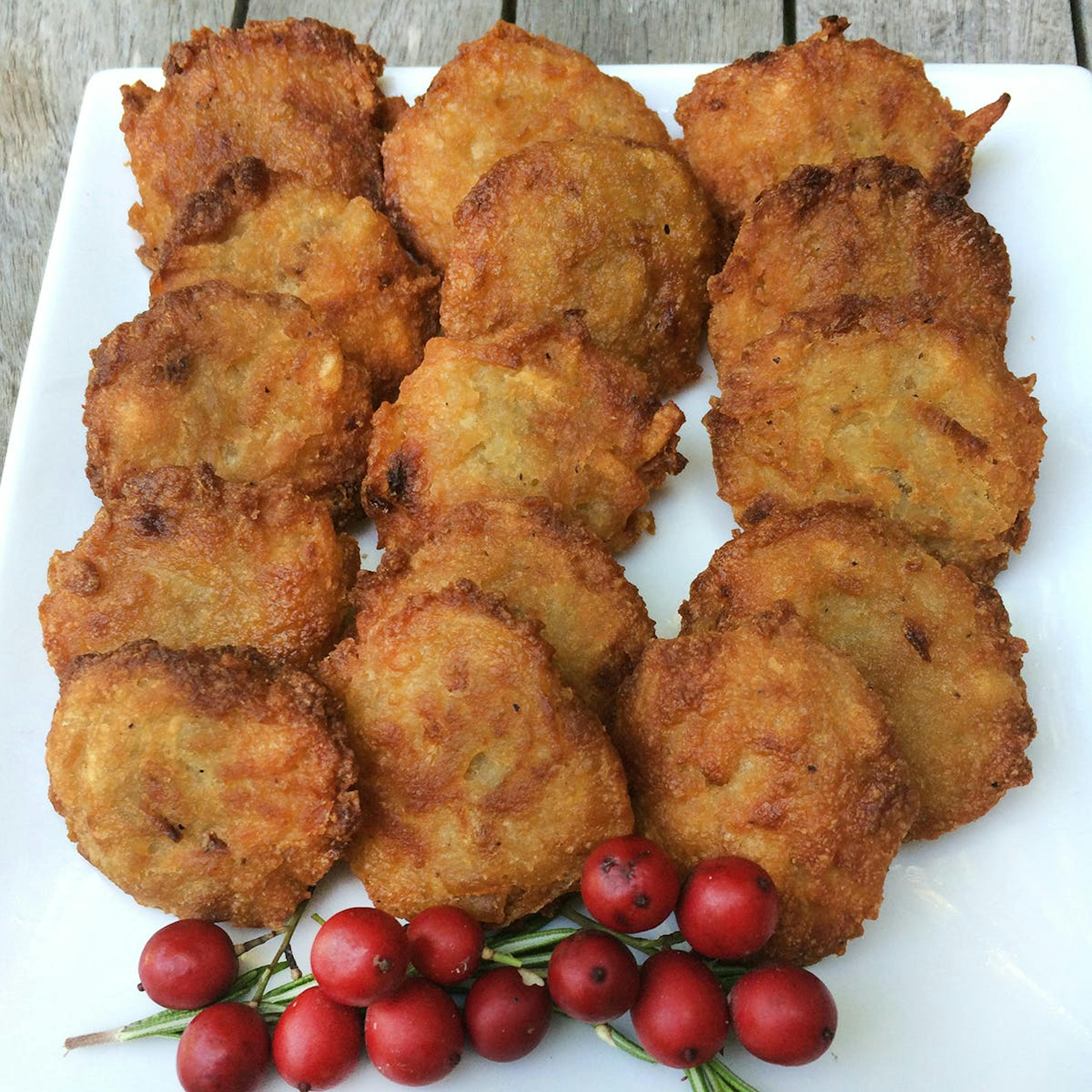 Passover Friendly Bite Sized Original Latkes - 48 Pack by Linda's Gourmet Latkes