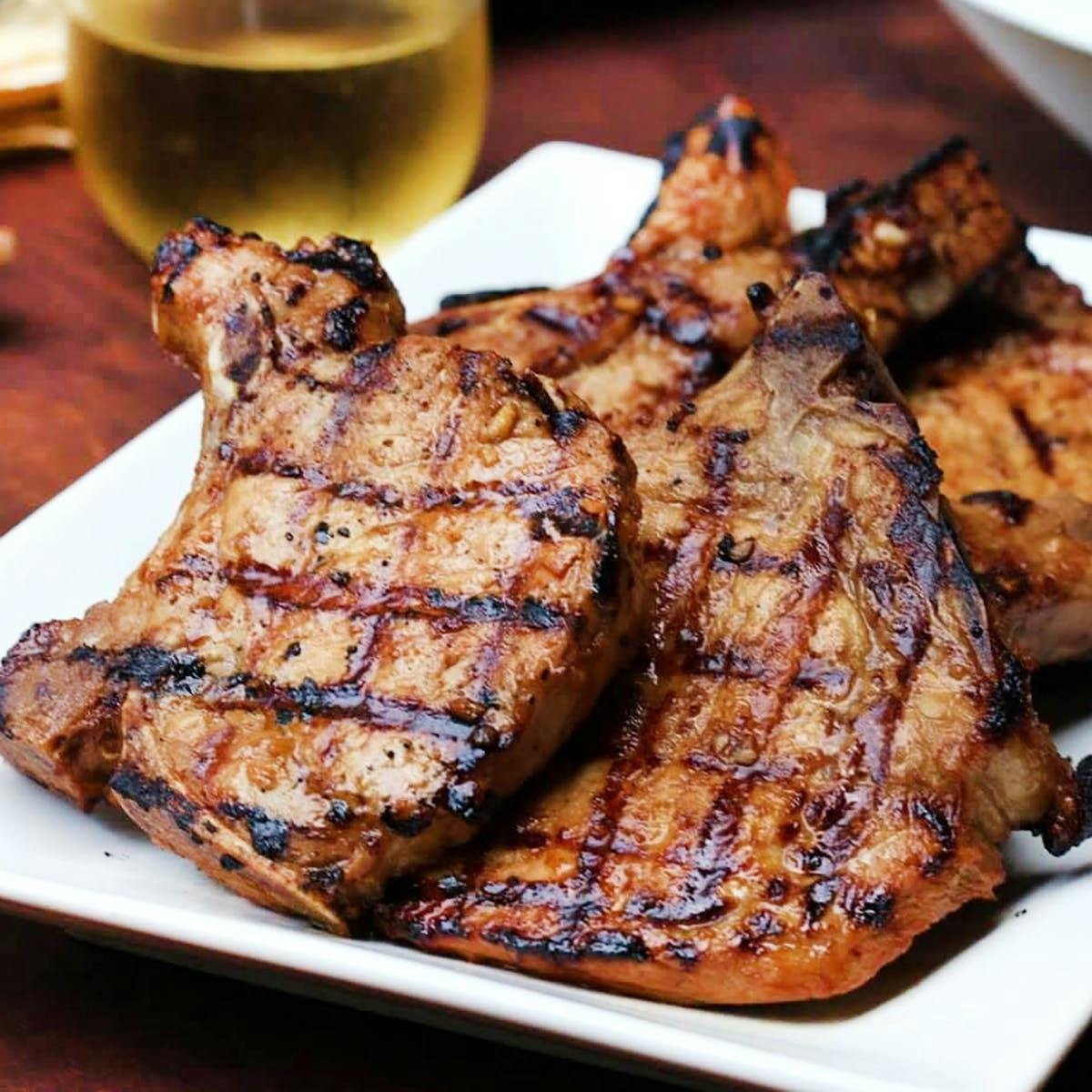 Stone Porter Beer Pork Chops Pack by Seaside Market Goldbelly