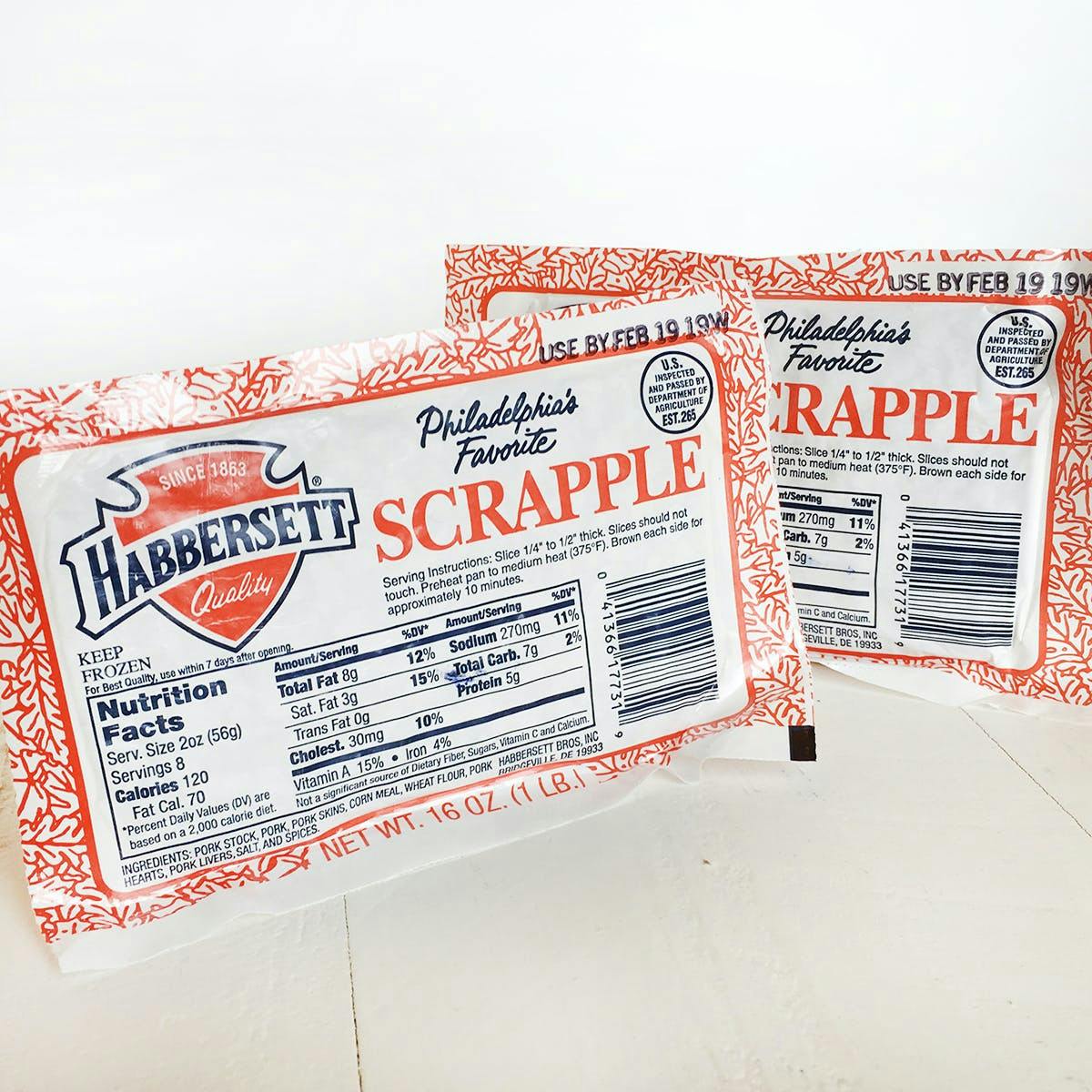 Habbersett Scrapple - 6 Pack by Habbersett Scrapple - Alternate image 1