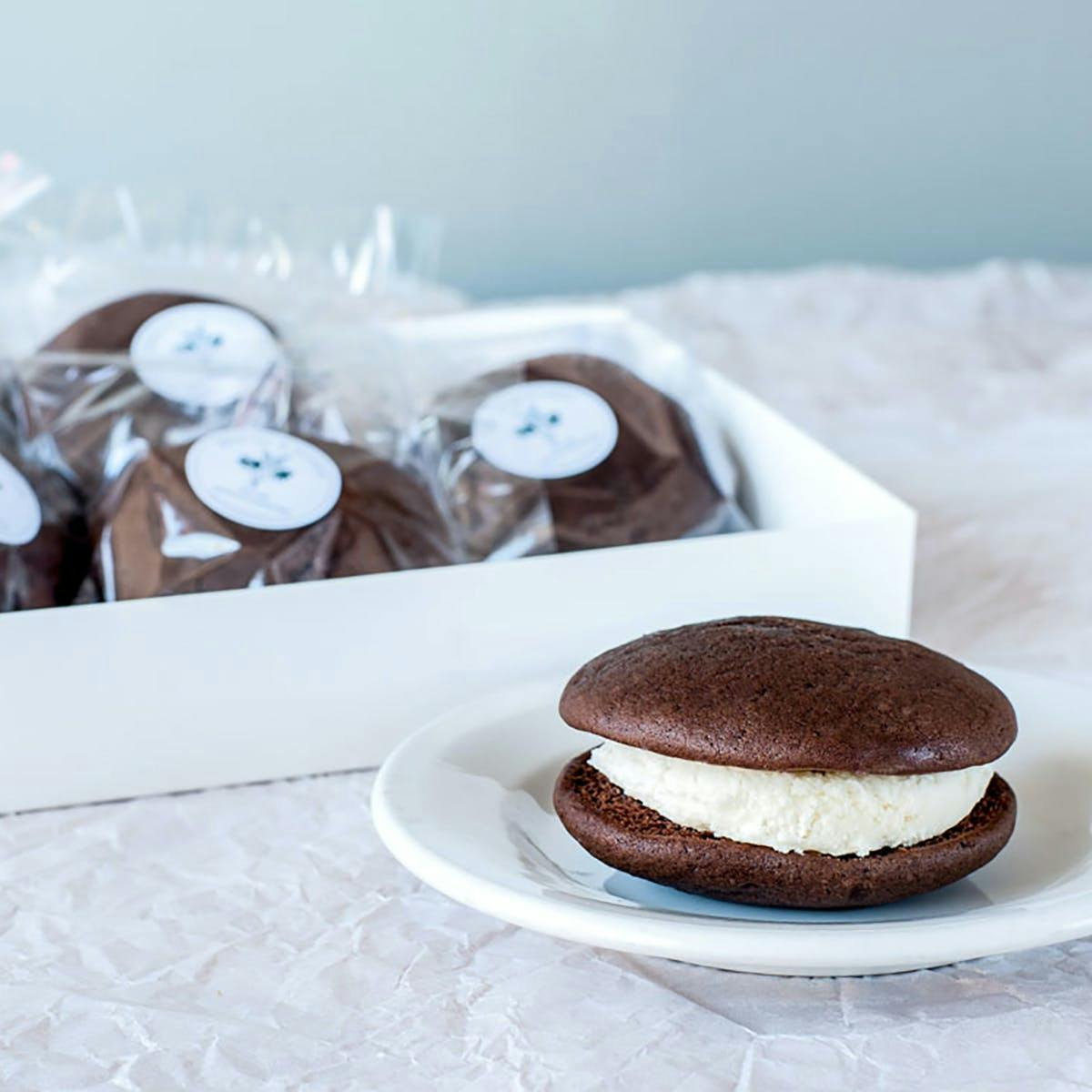Chocolate Whoopie Pie Gift Box by Bread and Roses Bakery - Alternate image 2