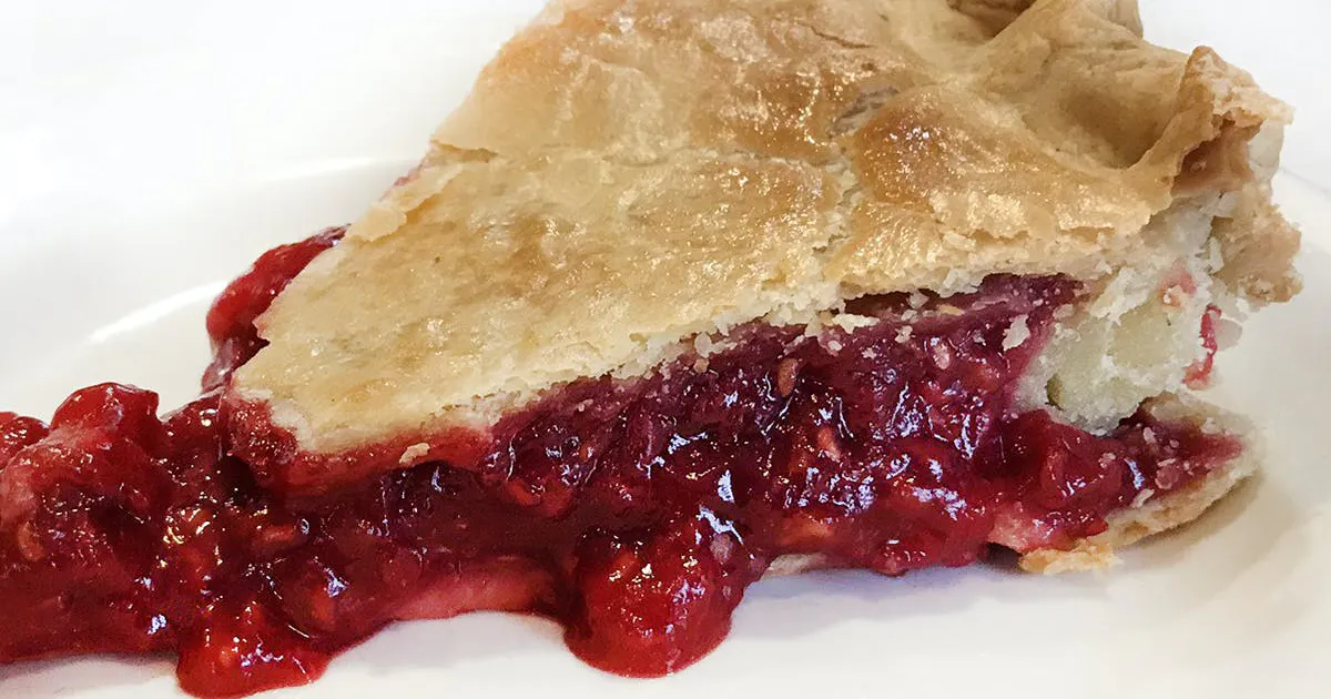 Raspberry Pie by Bread and Roses Bakery | Goldbelly