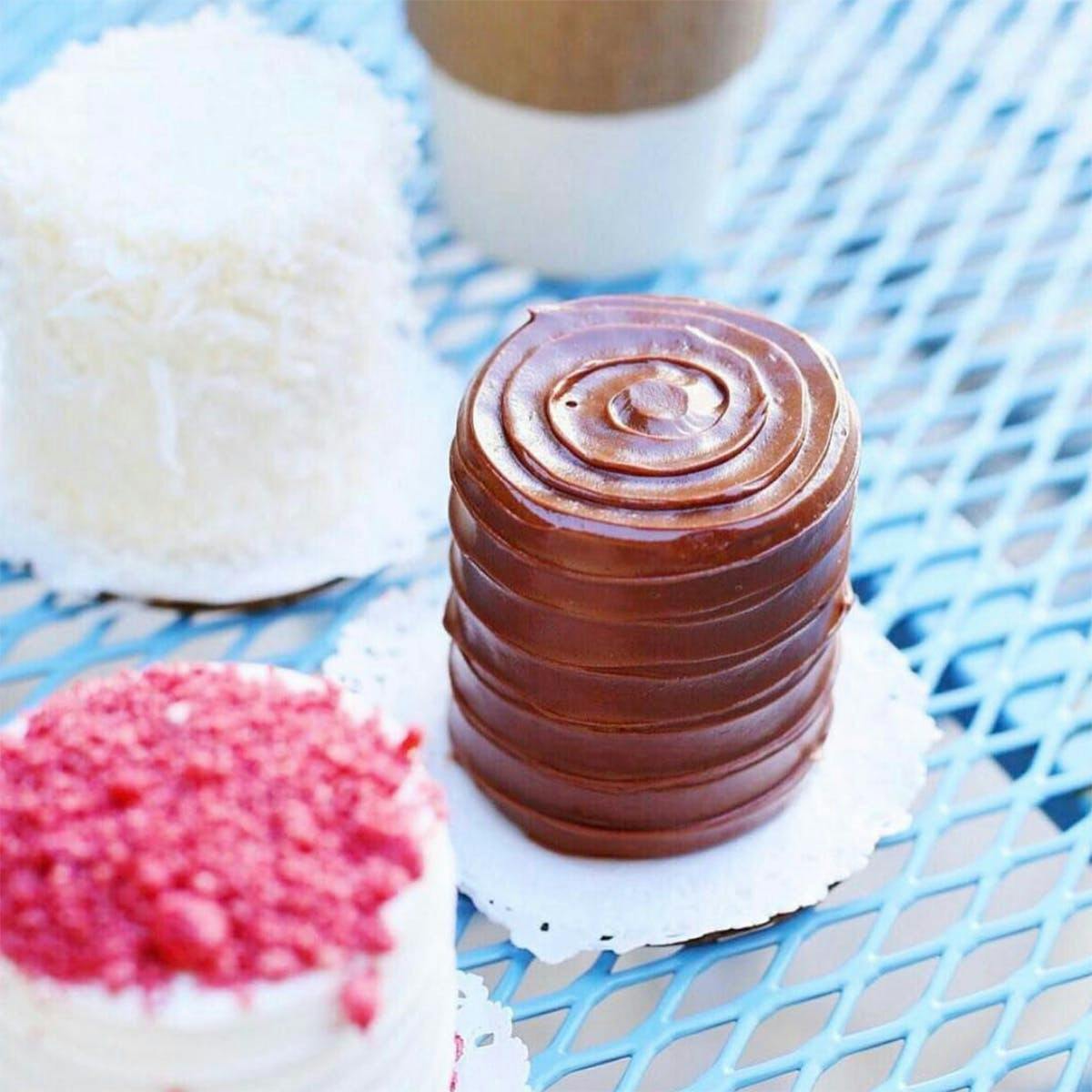 Choose Your Own Mini Cakes Gift Box - 9 Pack by Cake Monkey Bakery - Alternate image 4