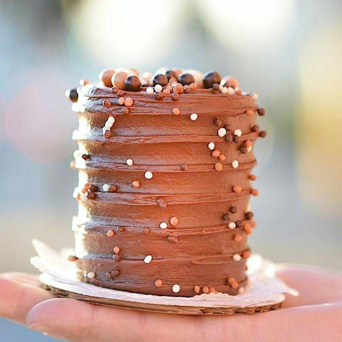 Choose Your Own Mini Cakes Gift Box - 9 Pack by Cake Monkey Bakery - Alternate image 2