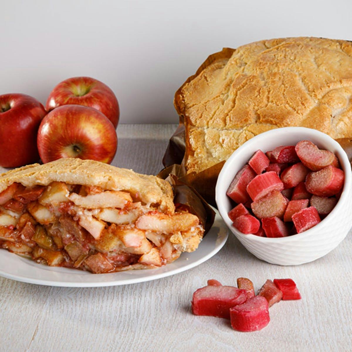 Rhubarb Apple Pie Baked in a Paper Bag® by The Elegant Farmer - Alternate image 3
