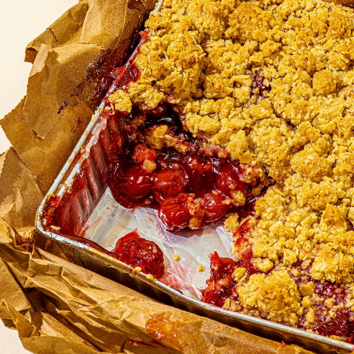 Cherry Crisp Baked in a Paper Bag® by The Elegant Farmer - Alternate image 2