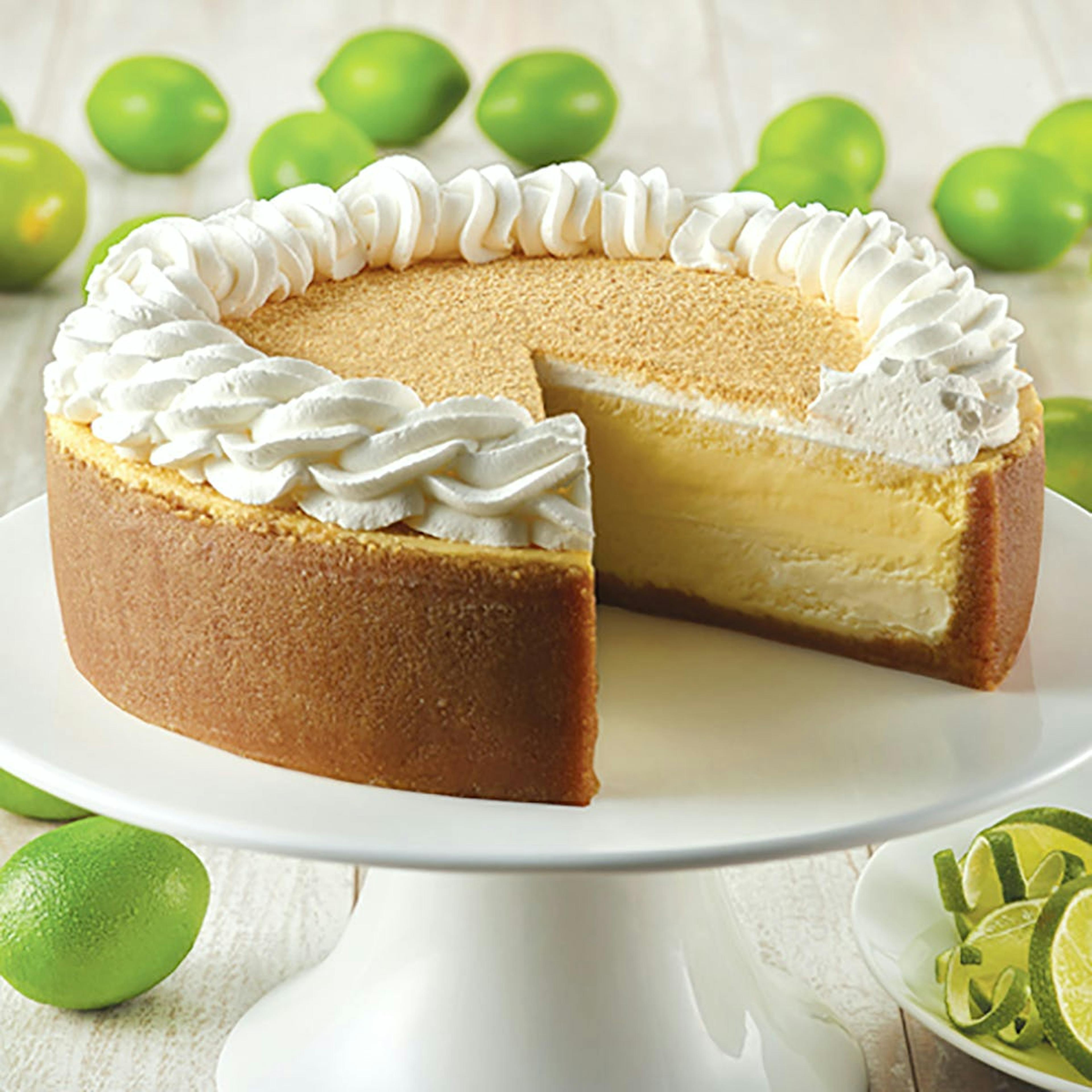 Key Lime Pie Cheesecake by Junior's Cheesecake