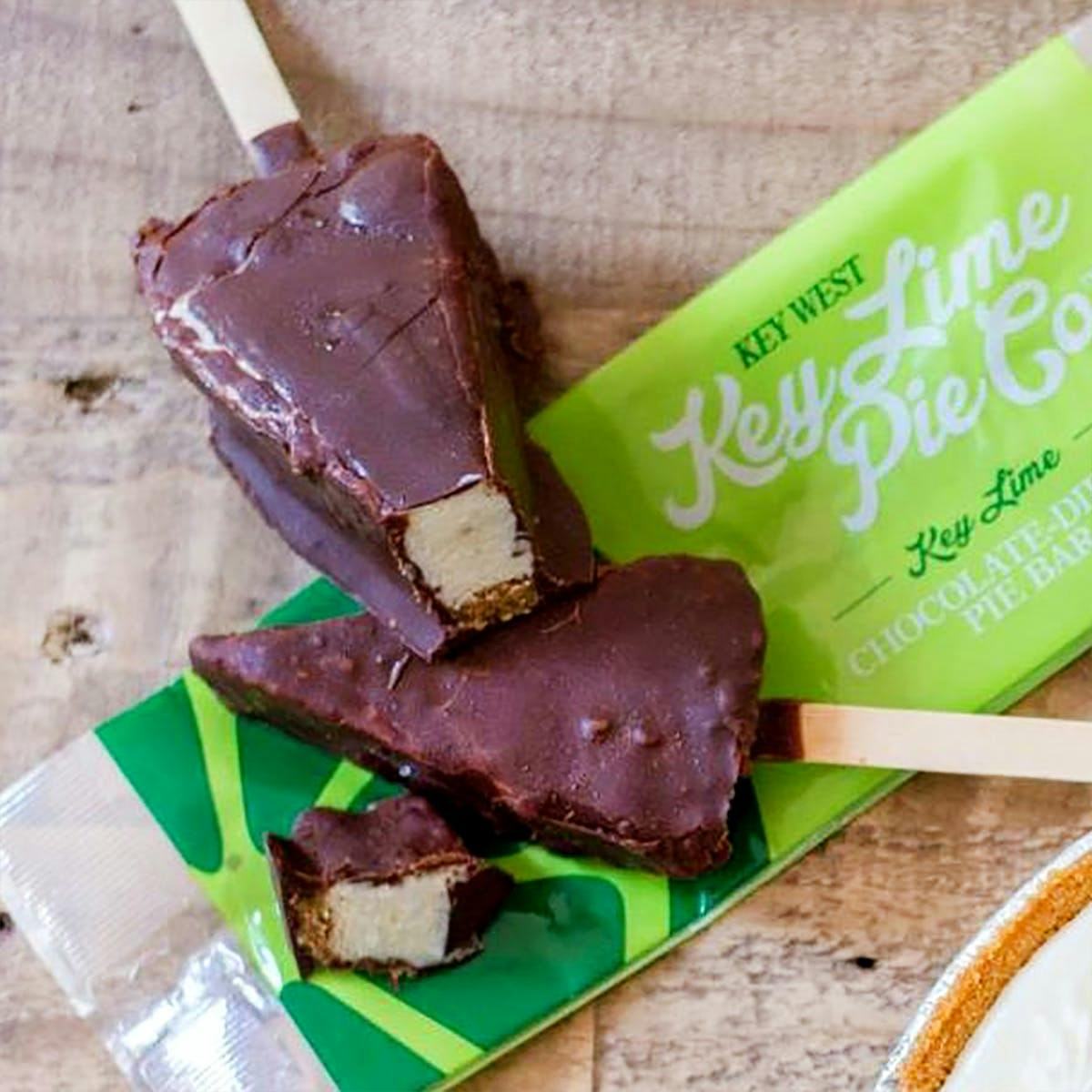 Chocolate Dipped Key Lime Pie Bars - 24 Pack by Key West Key Lime Pie Co. - Alternate image 2