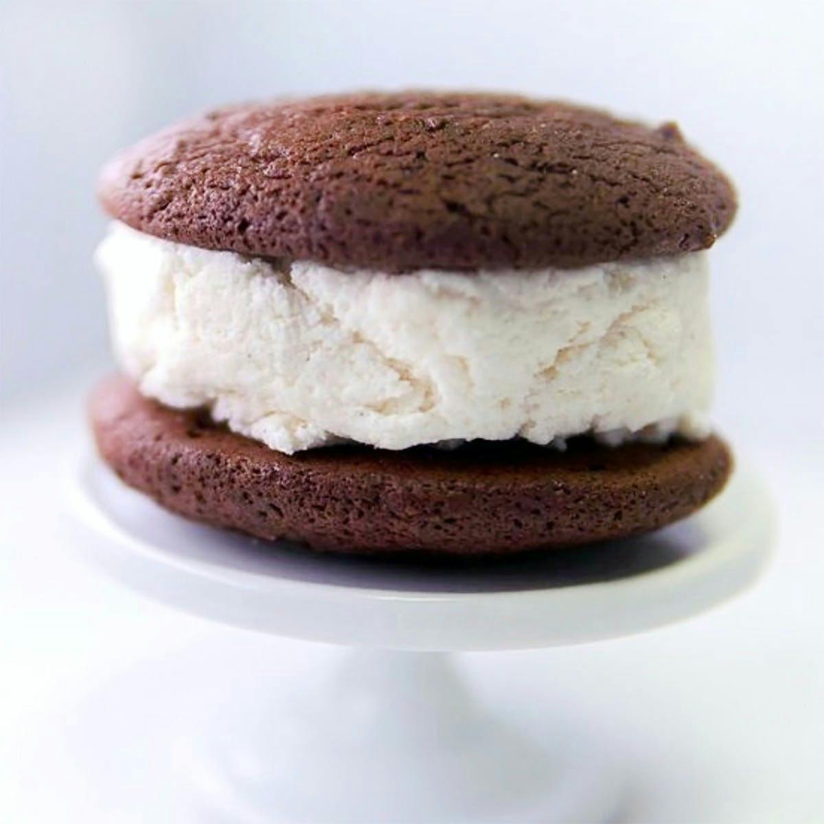 Gluten Free Maine-iac Chocolate with Vanilla Whoopies Dozen by Cape Whoopies