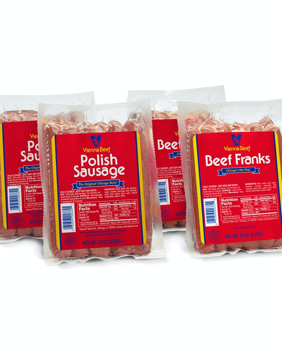 Vienna® Beef - Chicago Style Hot Dog Kit 16 PACK