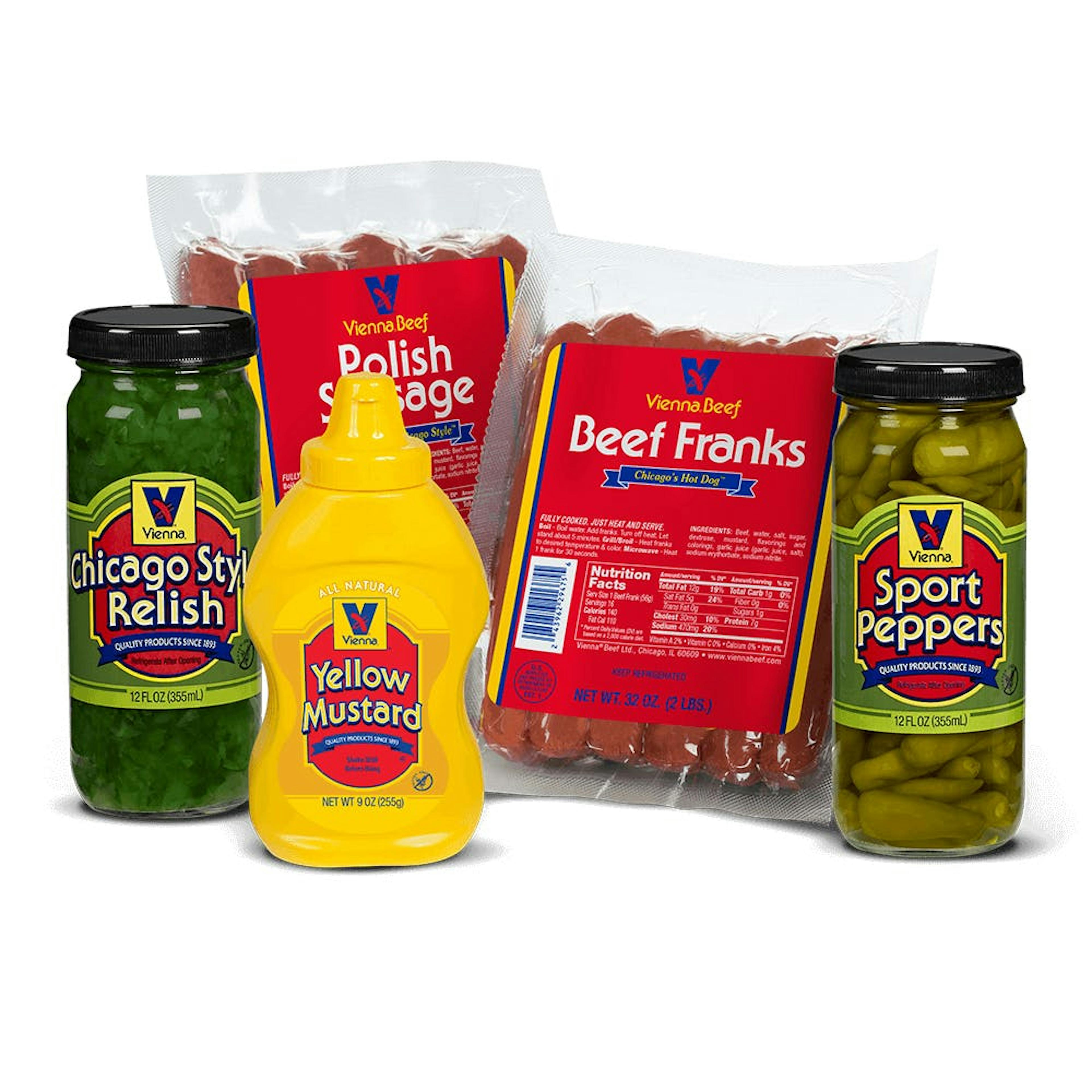 Tailgate Kit by Vienna Beef Hot Dogs