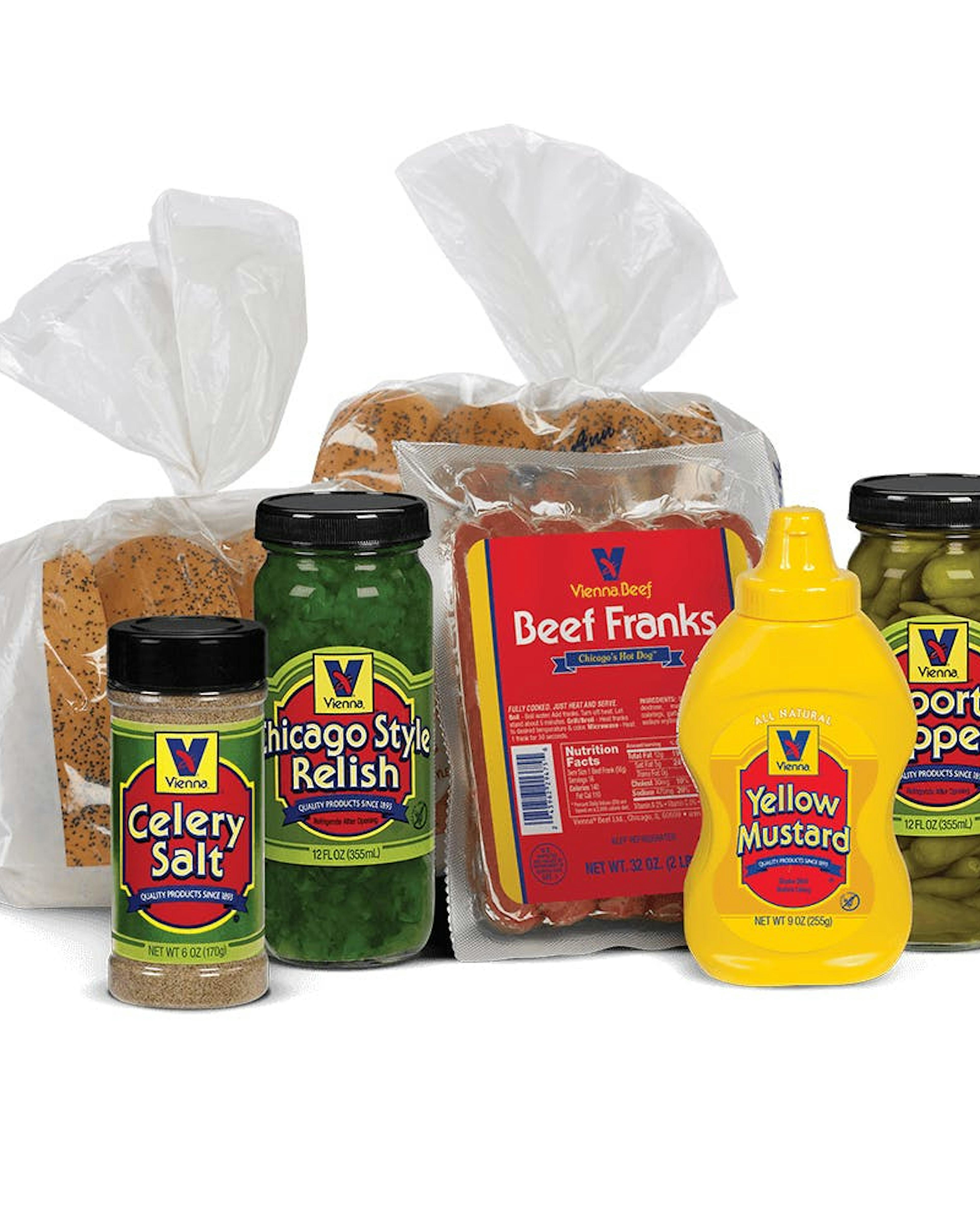 Chicago Style Hot Dog Kit