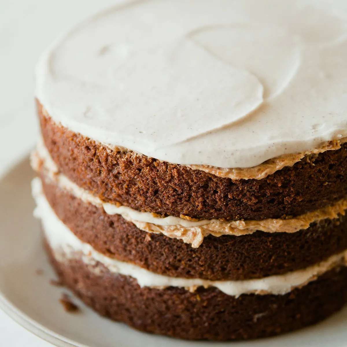 Paleo Pumpkin Spice Caramel Layer Cake by Sweet Laurel Bakery