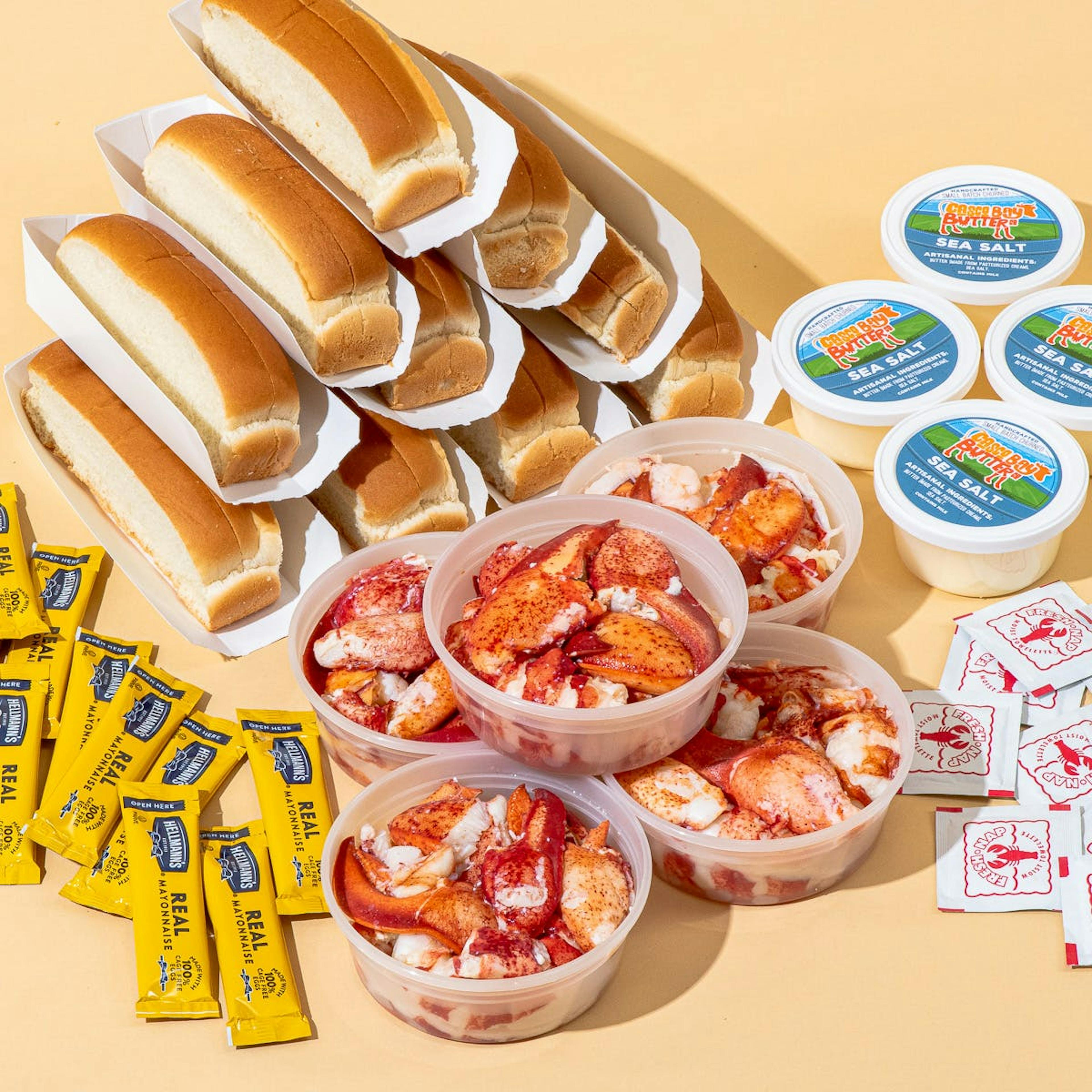 Maine Lobster Roll Kit + Lobster Stew by McLoons Lobster Shack - Alternate image 3