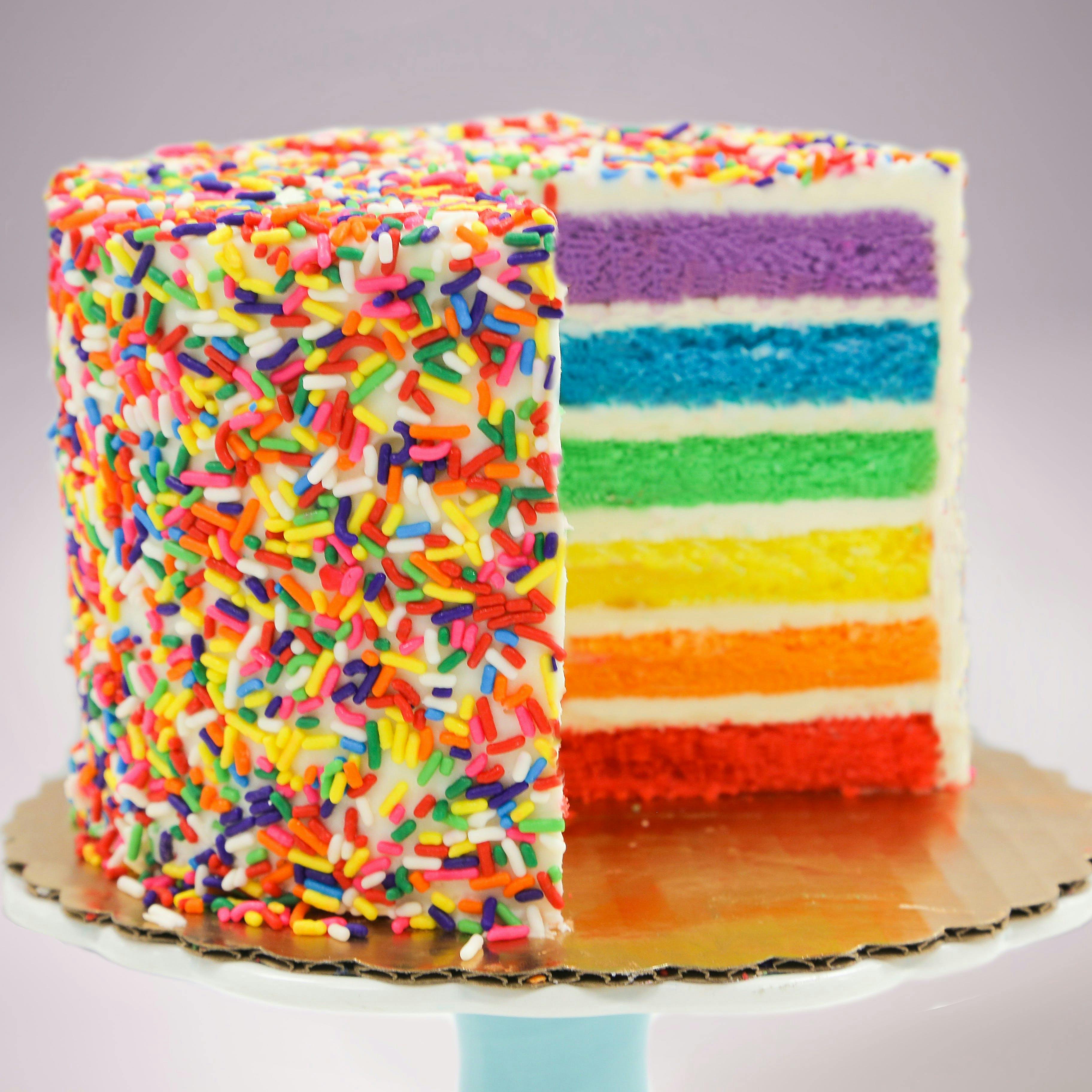 Rainbow Cake Carlo's Bakery -