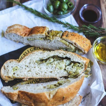 Choose Your Own Artichoke Bread - 4 Pack by Arcangeli Grocery - Alternate image 2