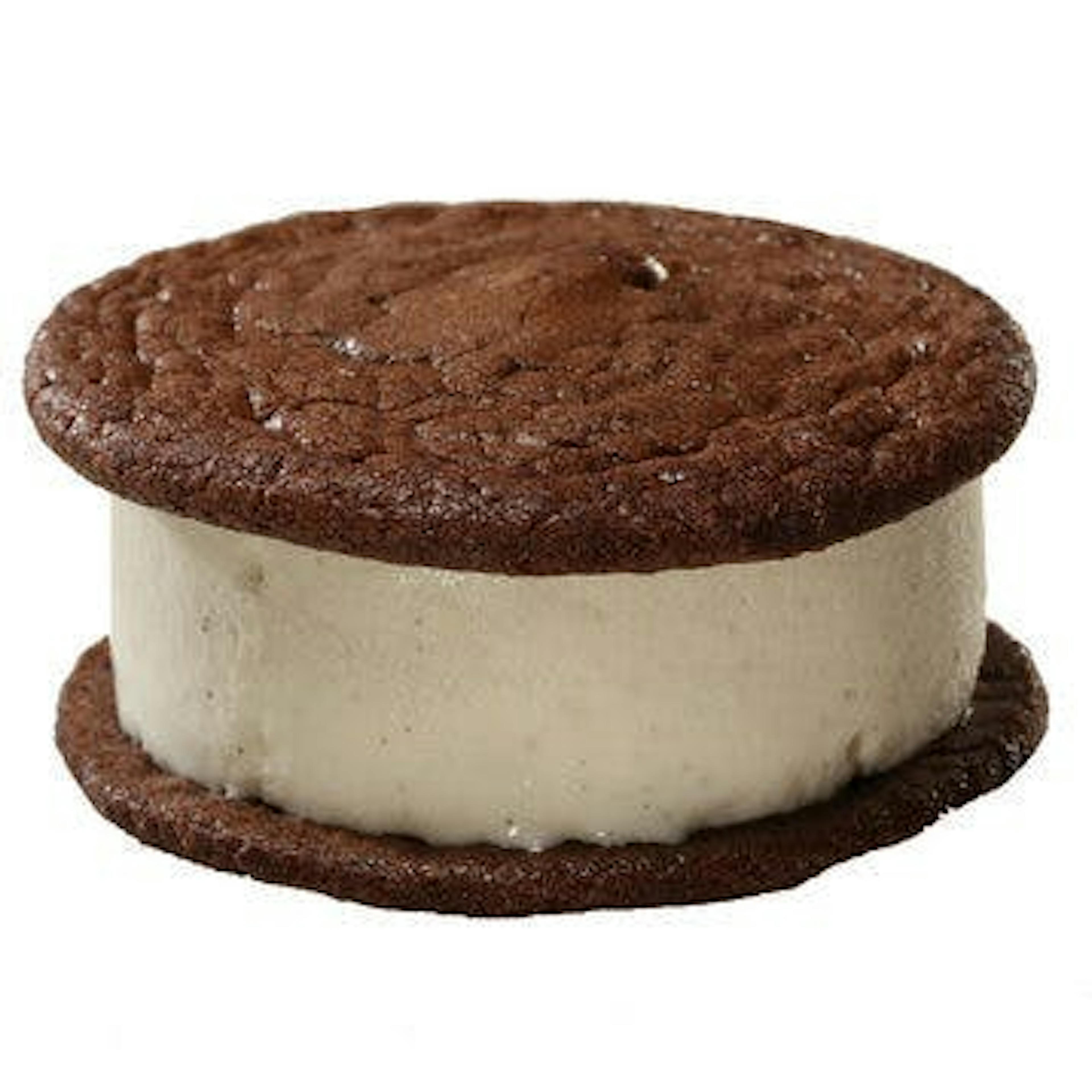 Vanilla Chocolate Ice Cream Sandwich - 8 Pack by Nye's Cream Sandwiches - Alternate image 1