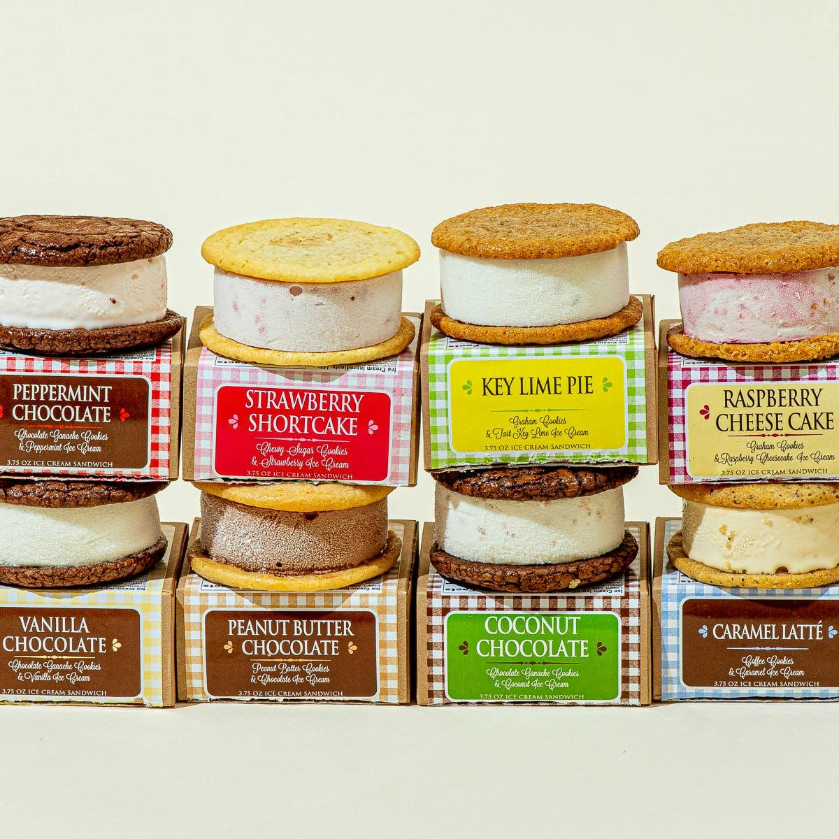 Choose Your Own Ice Cream Sandwich - 16 Pack by Nye's Cream Sandwiches - Alternate image 1