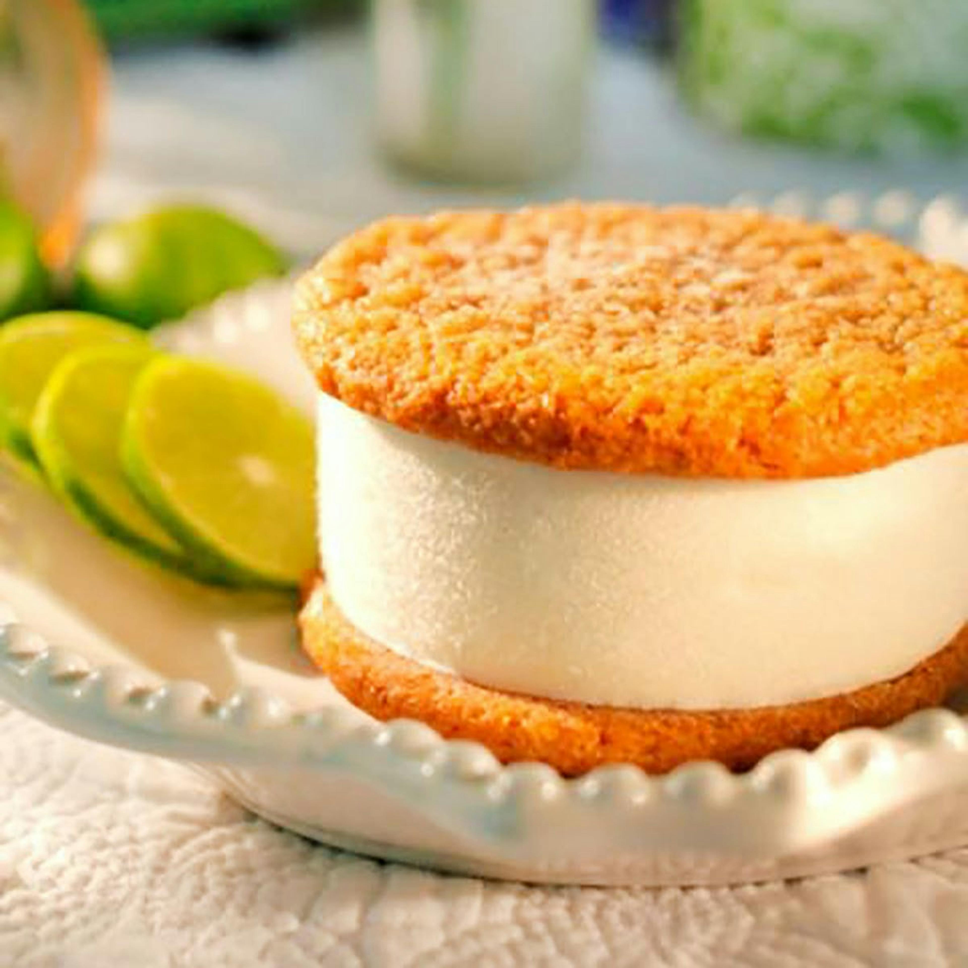 Key Lime Pie Ice Cream Sandwich - 8 Pack by Nye's Cream Sandwiches
