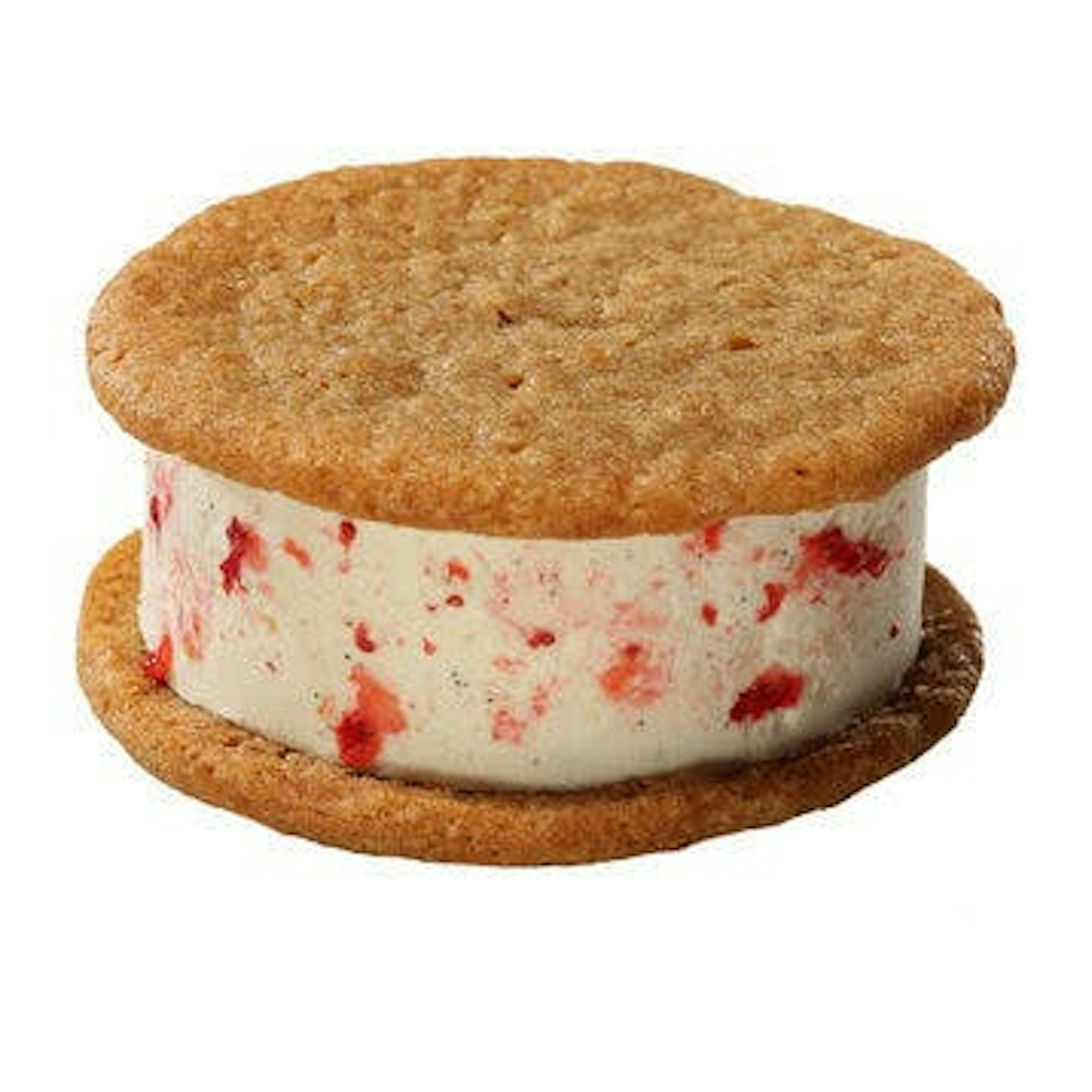 Raspberry Cheesecake Ice Cream Sandwich - 8 Pack by Nye's Cream Sandwiches