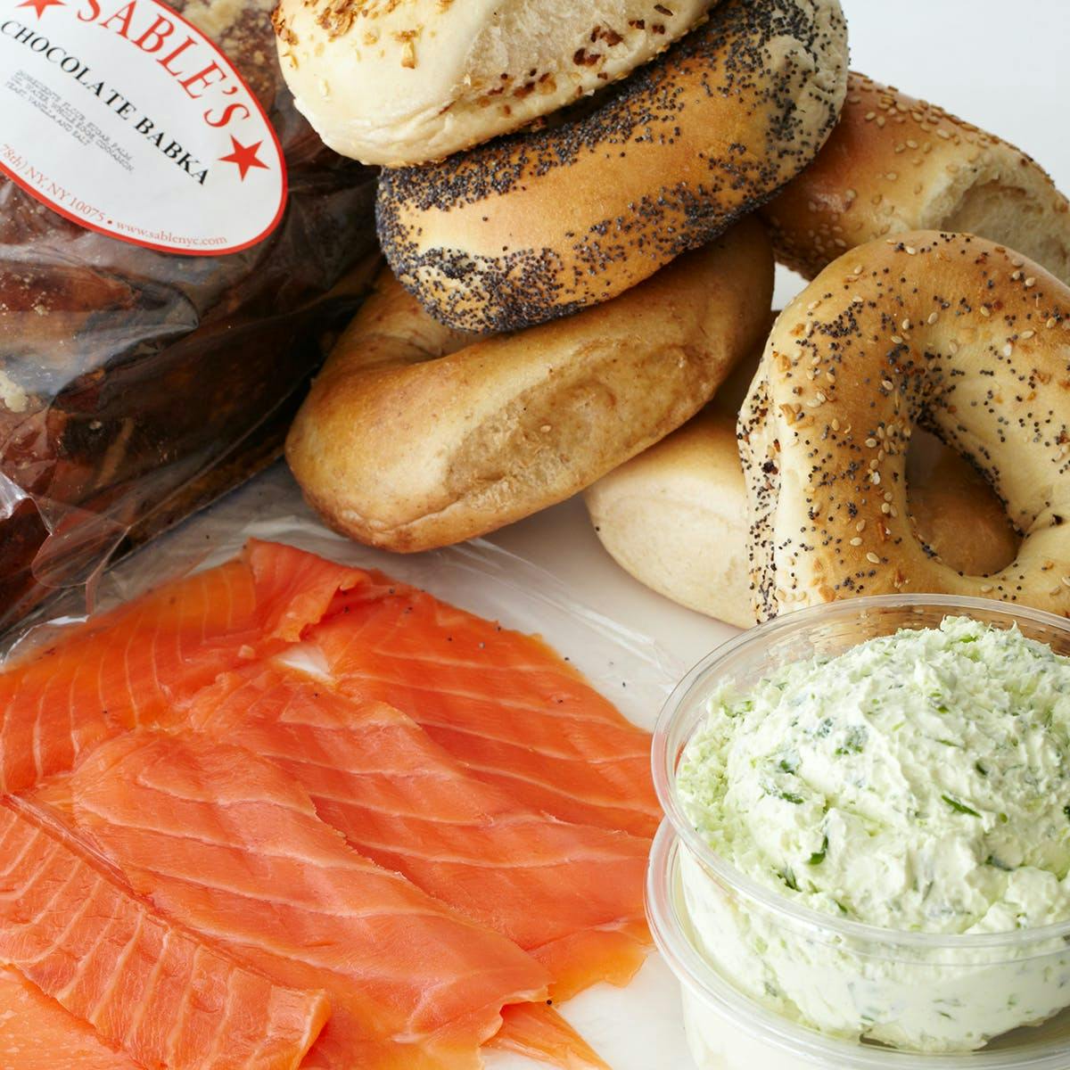 Sable's Smoked Fish & Bagel Brunch for 12 by Sable's Smoked Fish