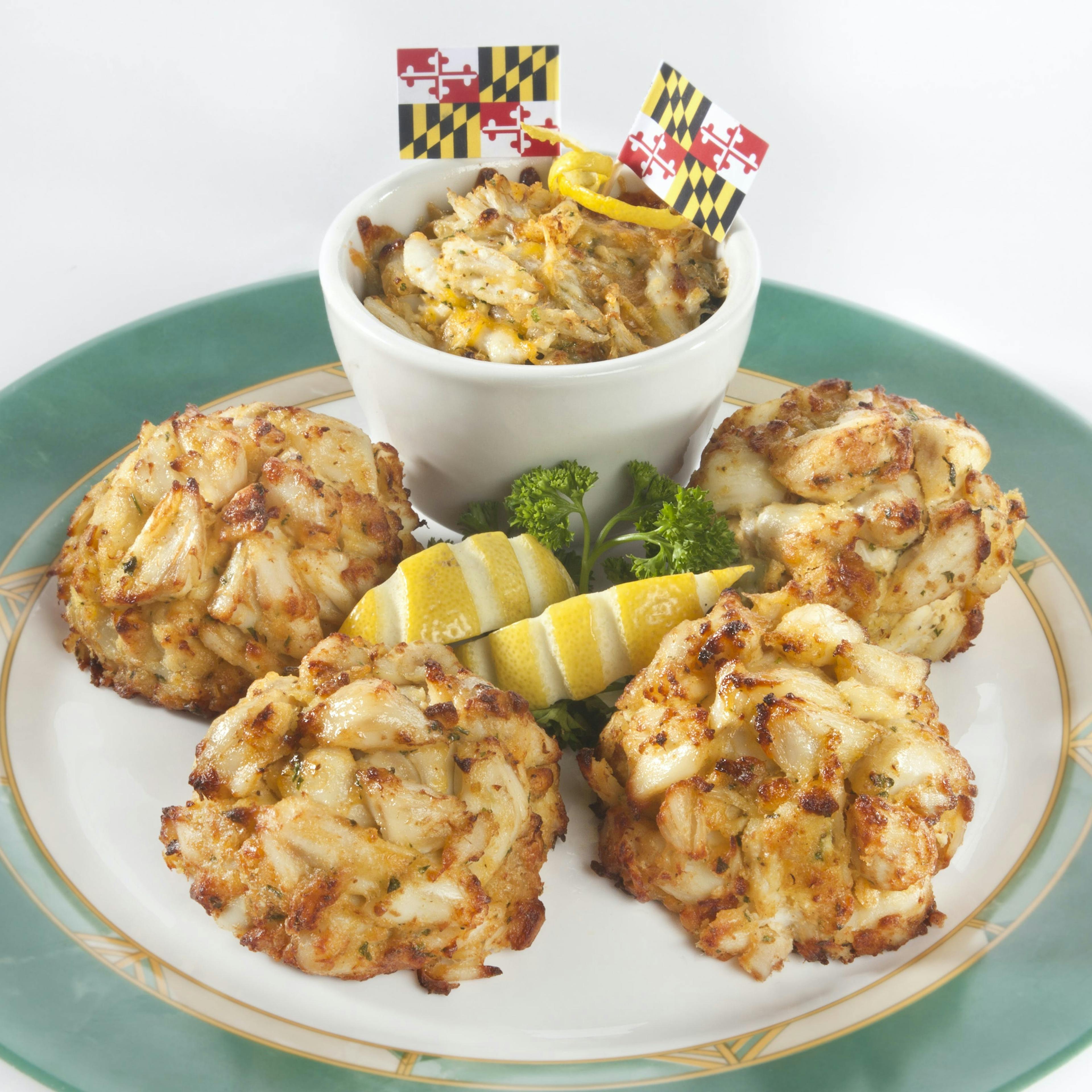 The Chesapeake - 4 Maryland Crab Cakes + Dip by Boatyard Bar & Grill