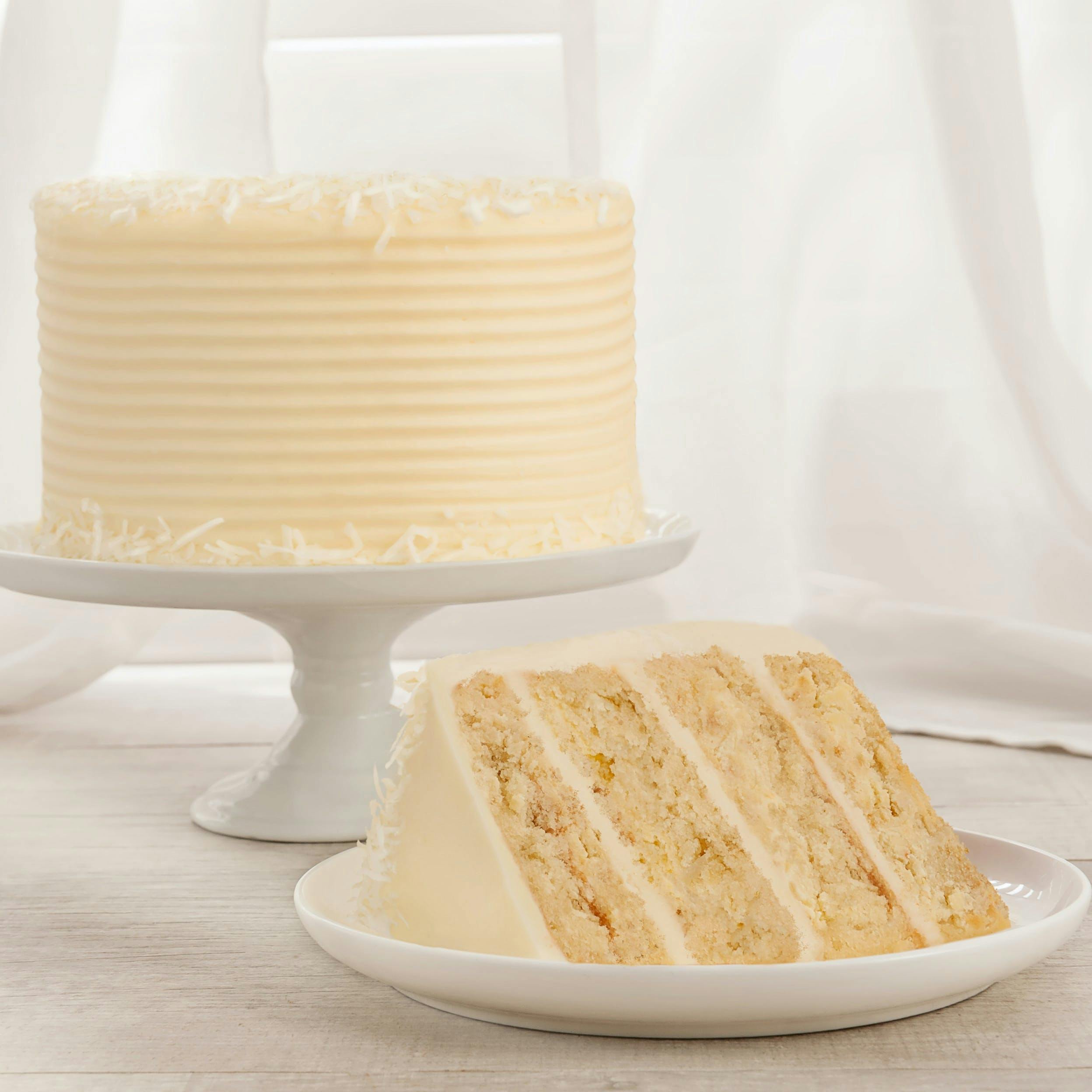 GlutenFree Coconut 4Layer Cake by We Take the Cake