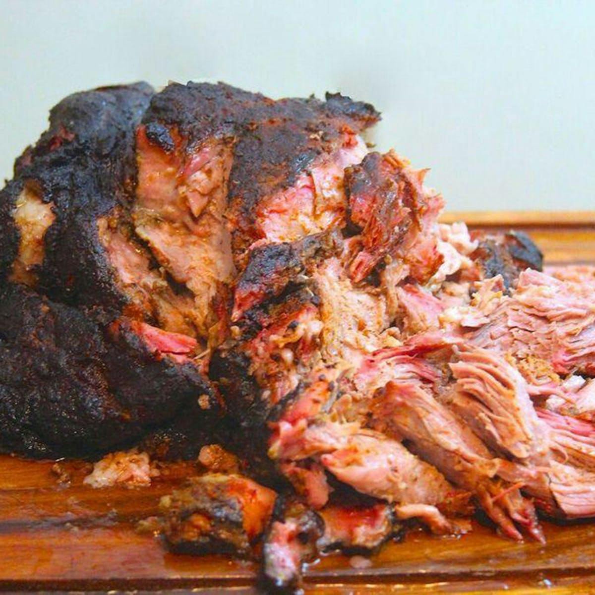 Smoked Whole BBQ Pork Shoulder - Serves 10-15 by Bludso's BBQ - Alternate image 1