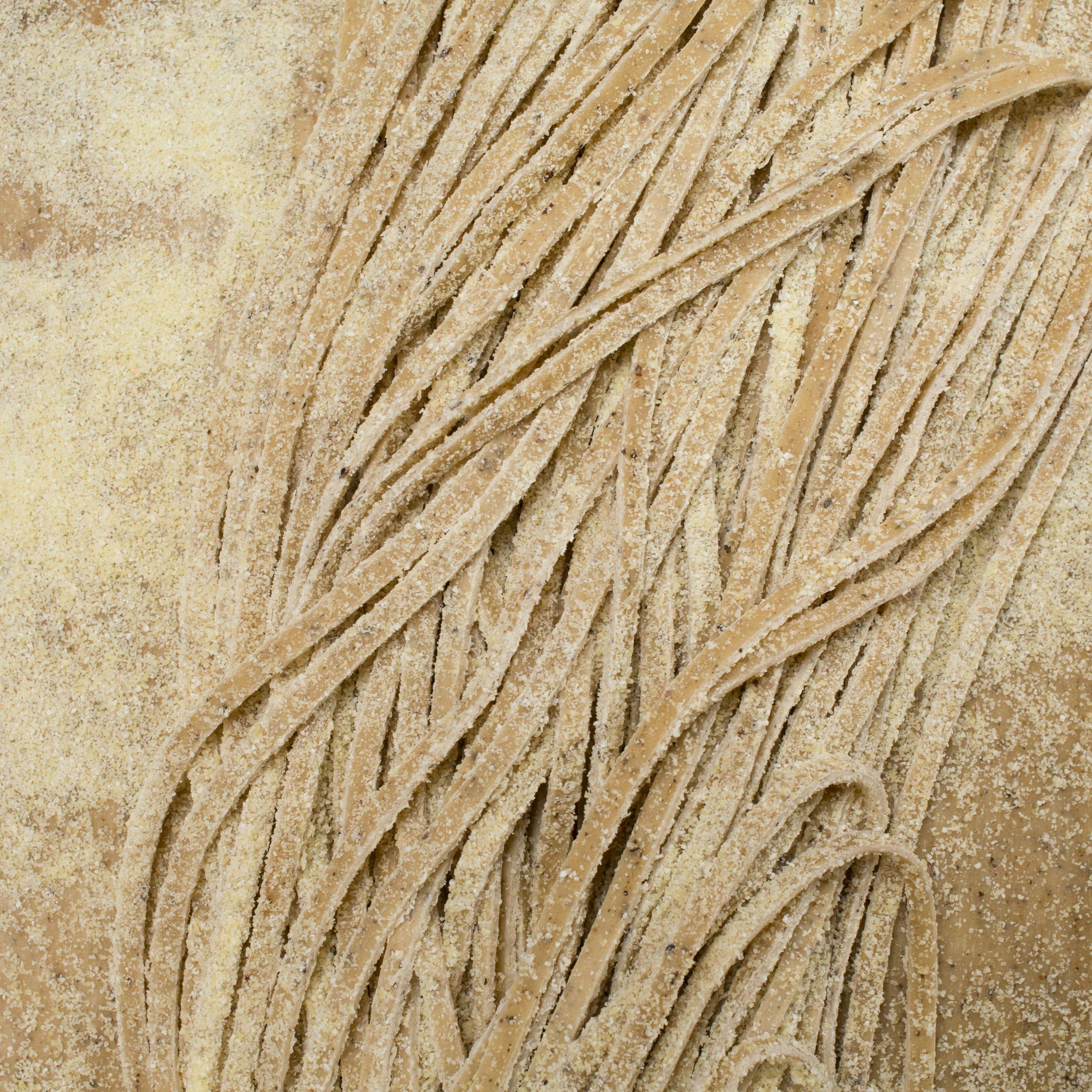 Fresh Black Pepper Pasta by the Pound by Raffetto's Pasta