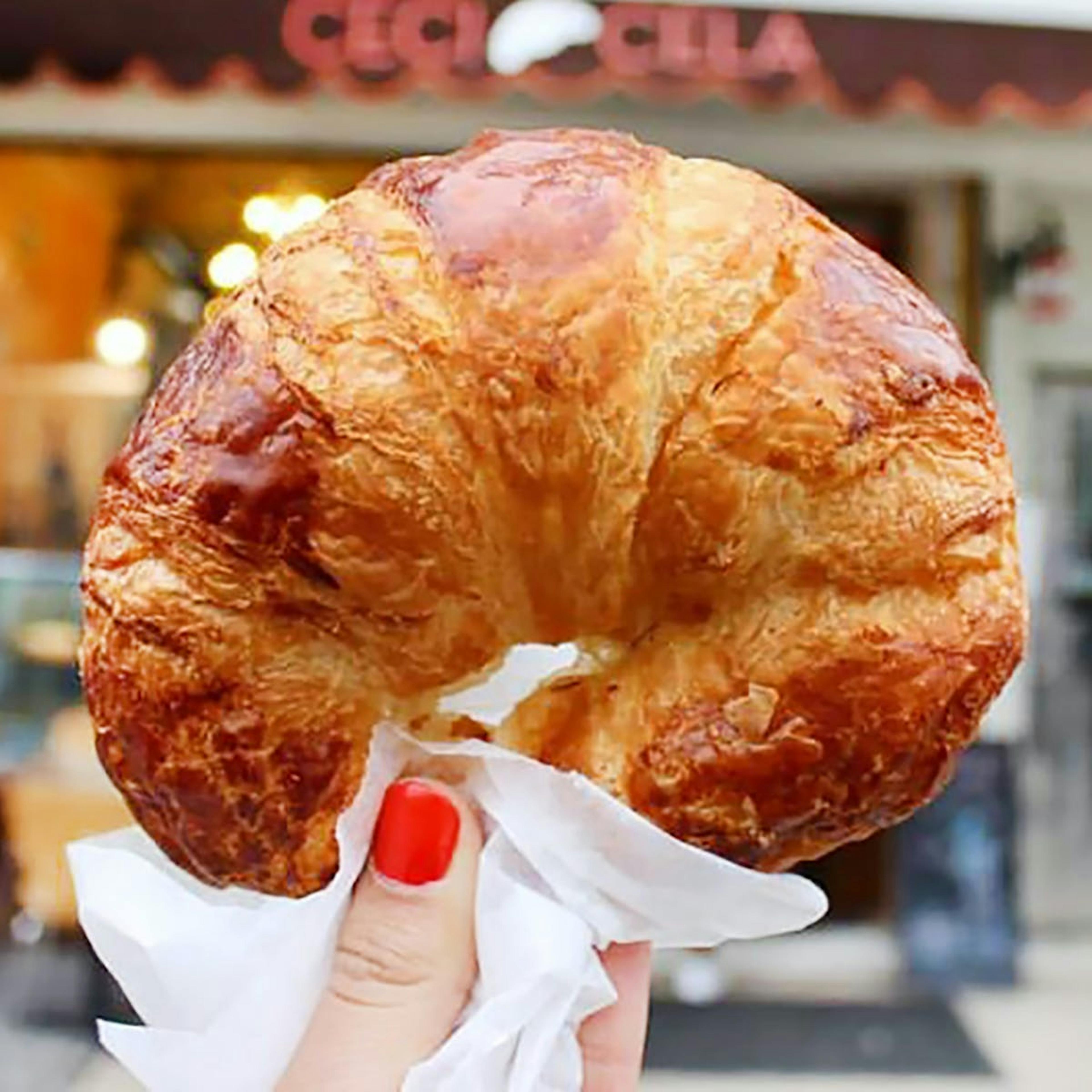 Fresh Butter Croissants - 16 Pack by Ceci-Cela Patisserie - Alternate image 1