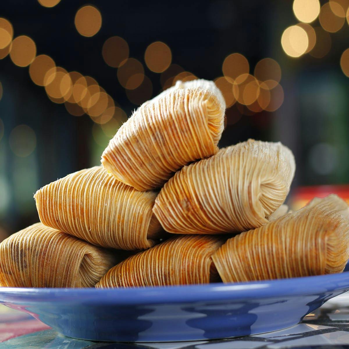 Verde Chicken Tamales by Cootie Brown's