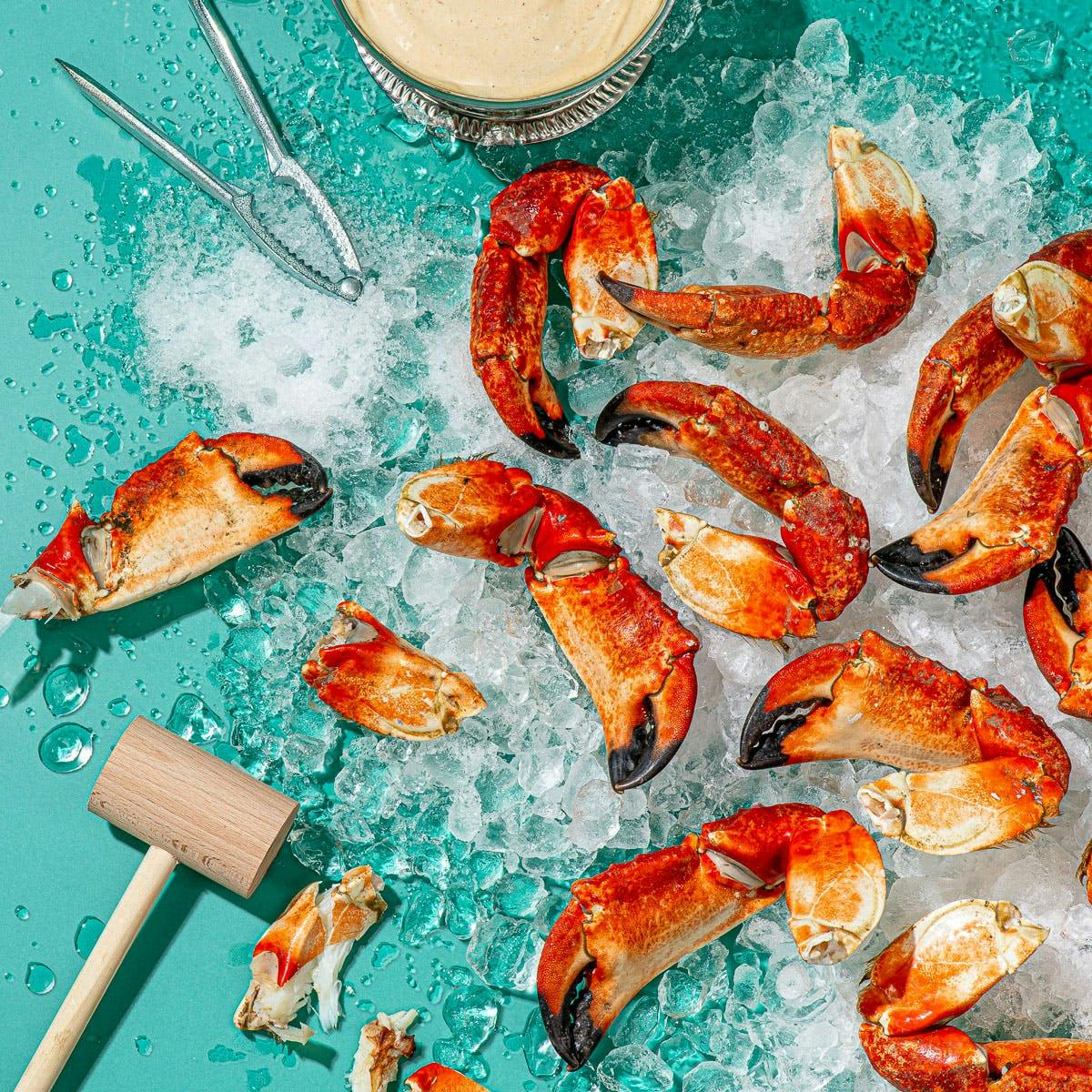 Jumbo Pacific Red Stone Crab Claws by Santa Barbara Stone Crab Co. - Alternate image 2