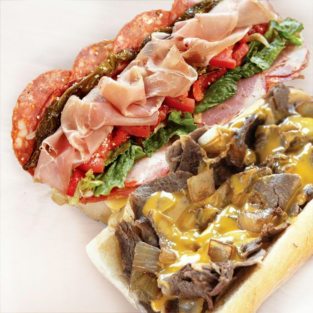 Choose Your Own Iconic Philly Sandwiches - 6 Pack by Campo's Philly Cheesesteaks