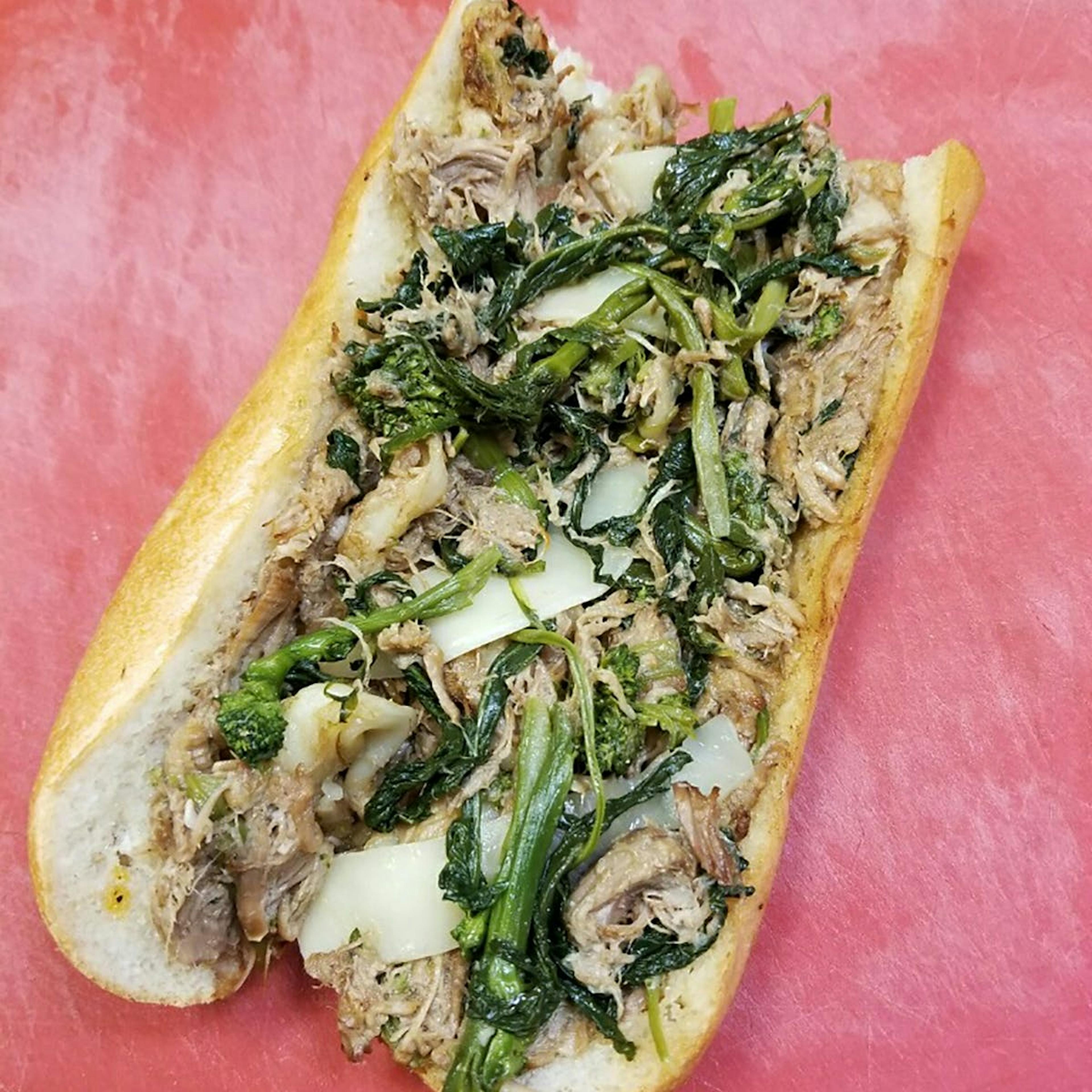 Philly Roast Pork, Provolone & Broccoli Rabe - 4 Pack by Campo's Philly Cheesesteaks