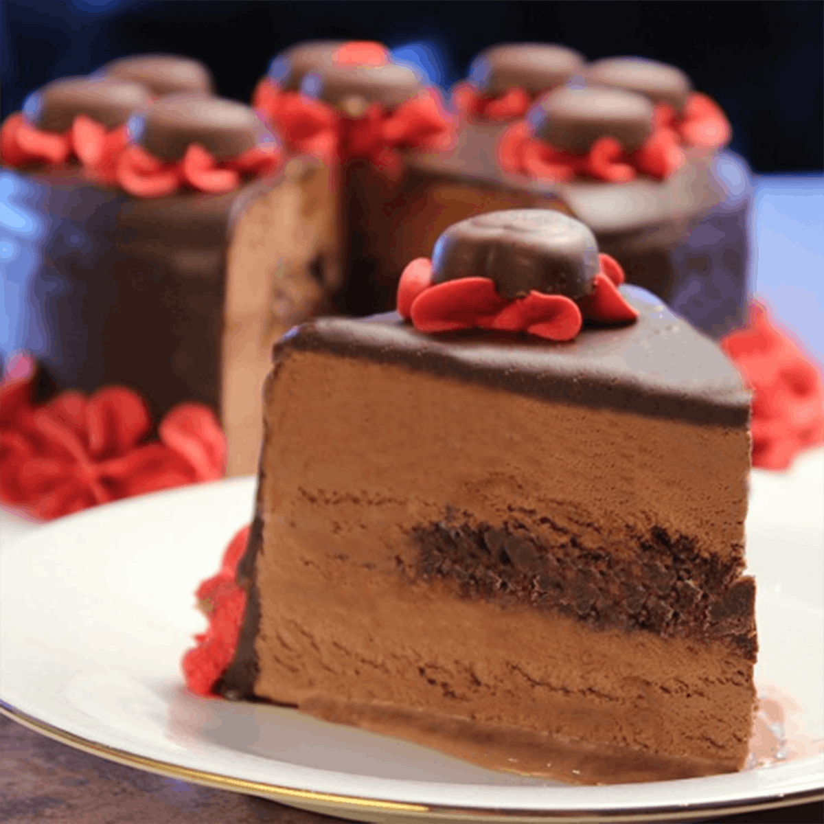 Chocolate Lovers' Chocolate Ganache Ice Cream Cake by Anderson's Frozen Custard - Alternate image 1