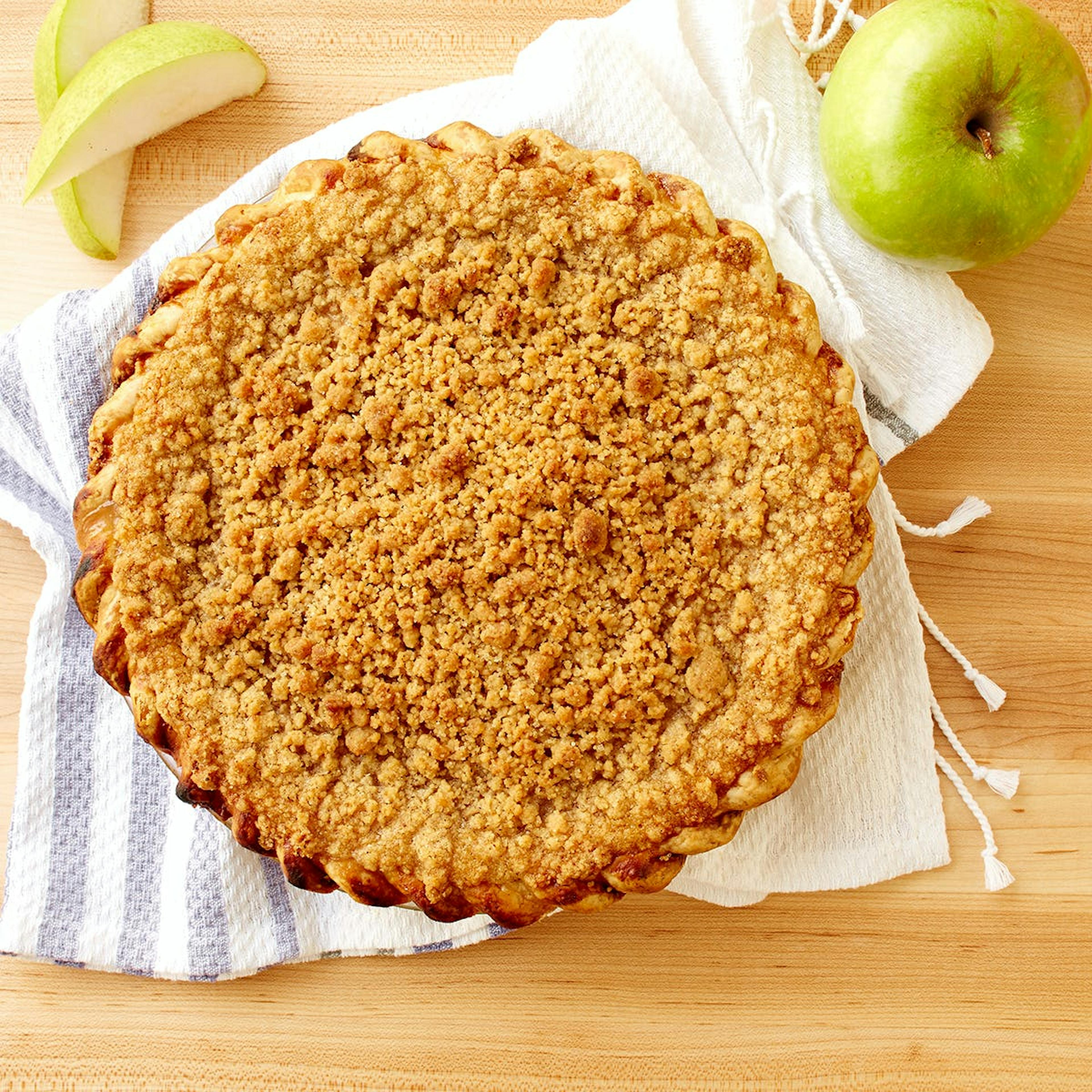Pear Apple Crumb Pie by Little Pie Company